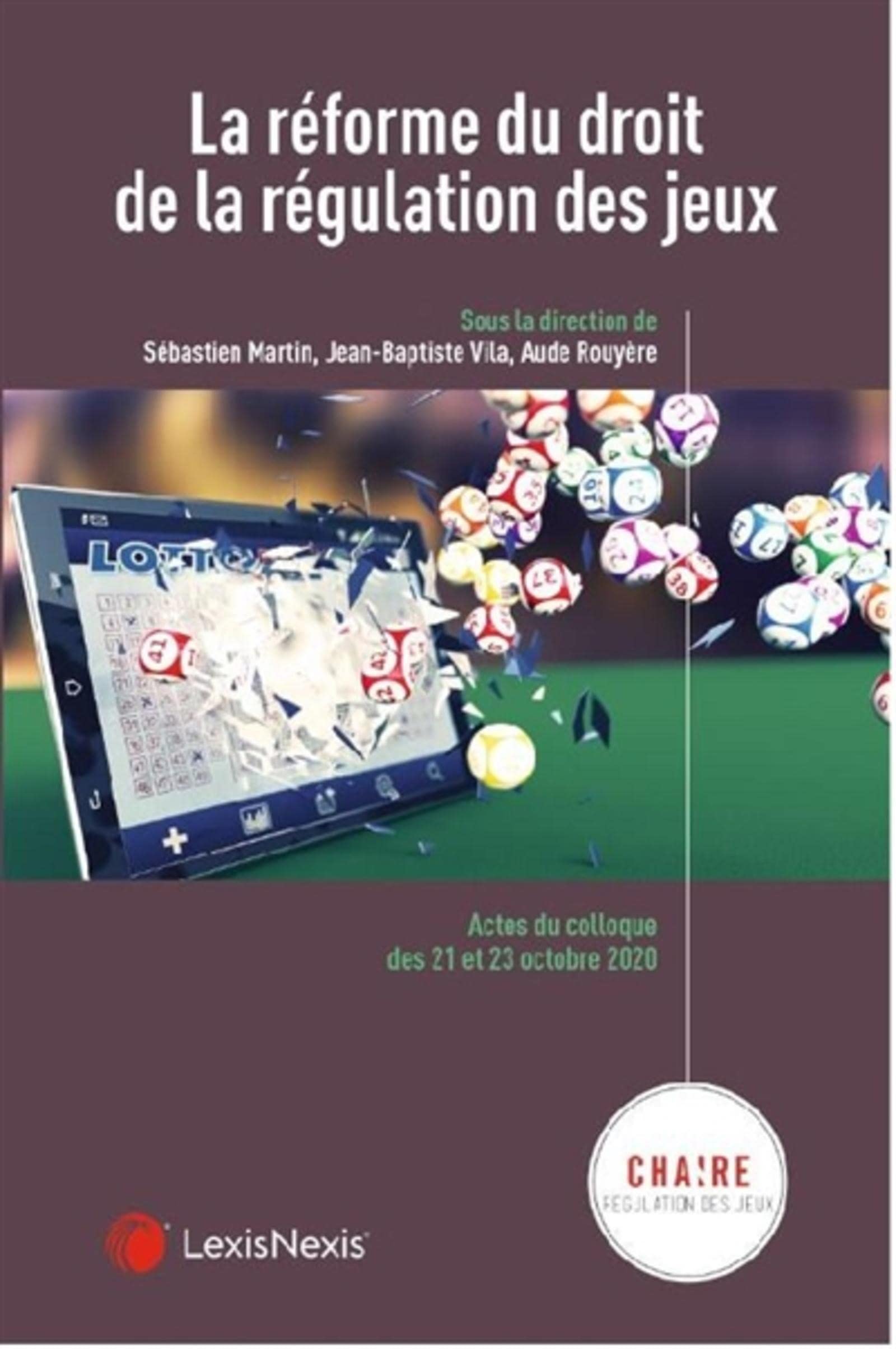 reforme du droit de la regulation des jeux 9782711036301