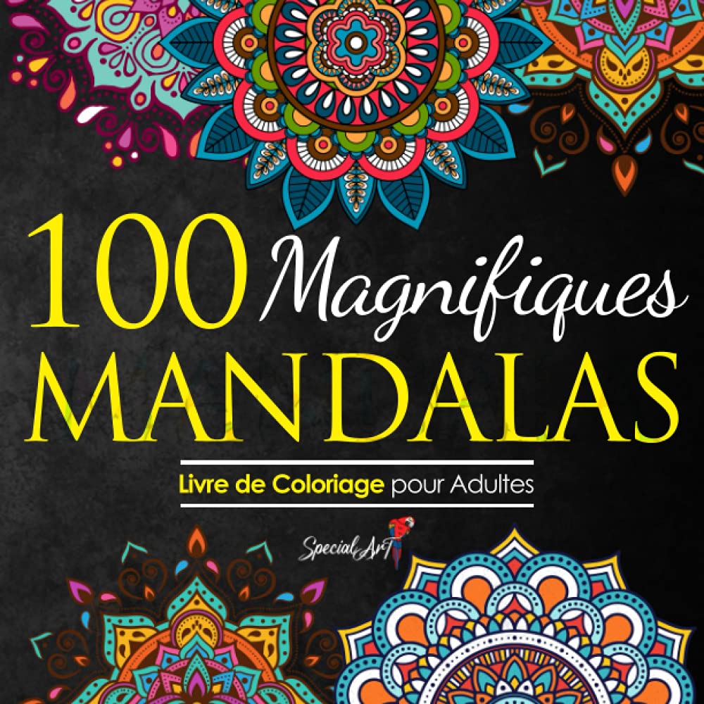 100 Magnifiques Mandalas: Livre de Coloriage pour Adultes, Super Loisir Antistress pour se détendre avec de beaux Mandalas à Colorier Adultes 9798649294829