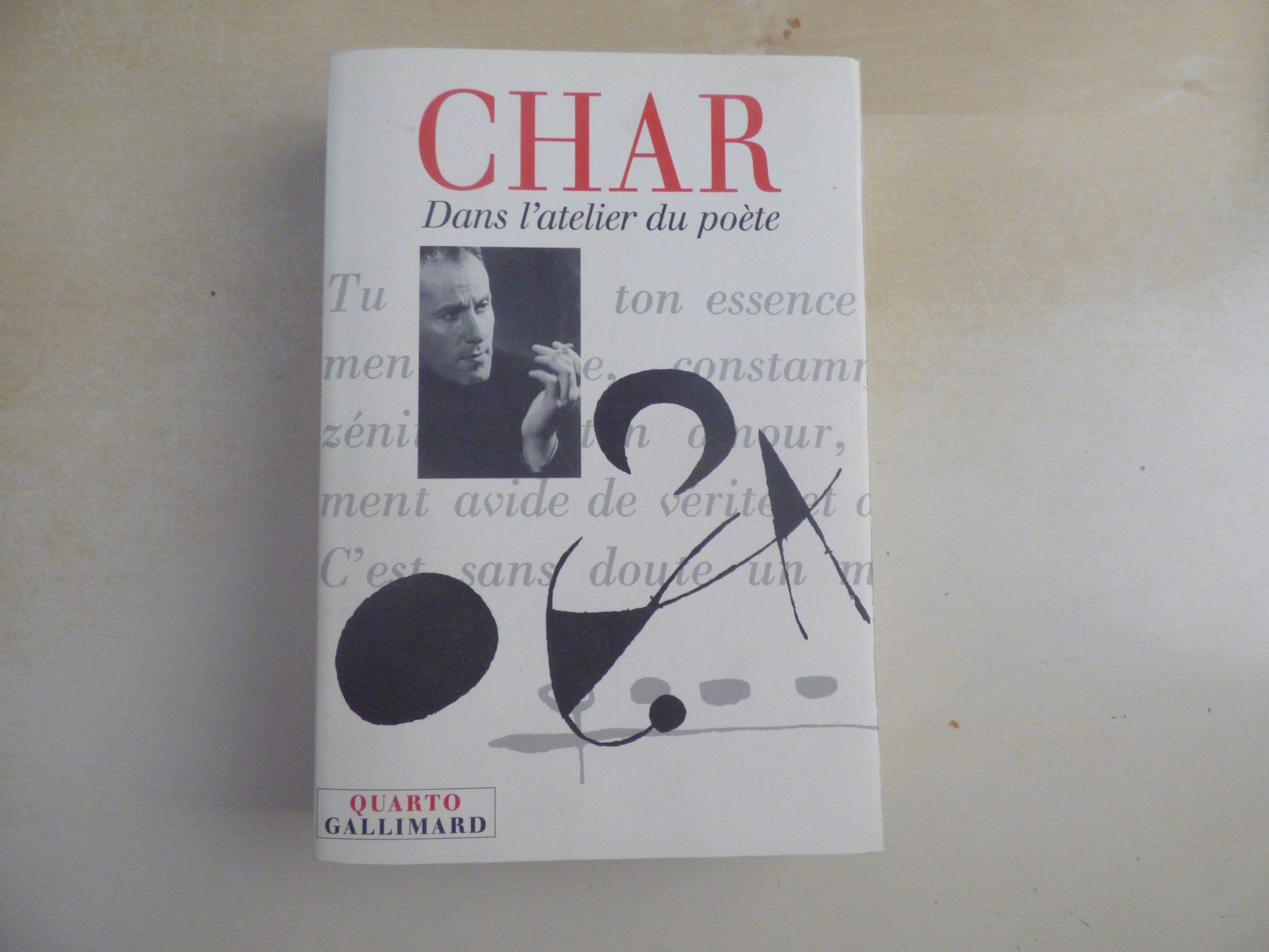 Dans L'Atelier Du Poete 9782070742523