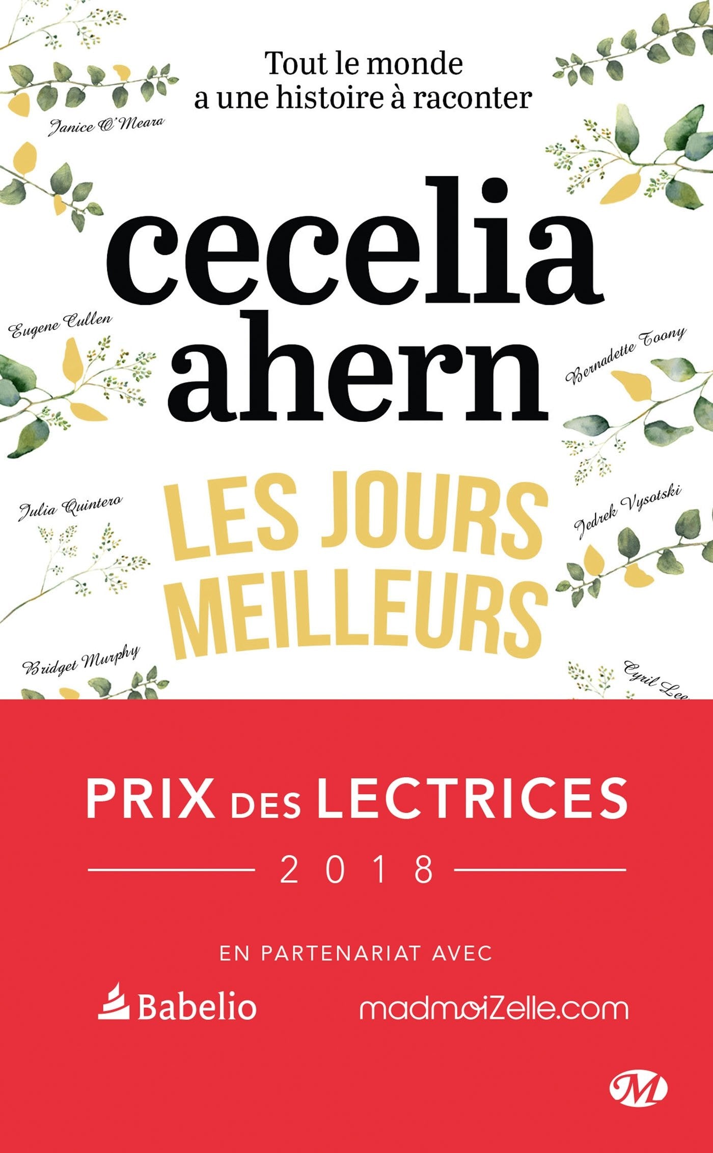 Les Jours meilleurs (Prix des lectrices 2018) 9782811232252