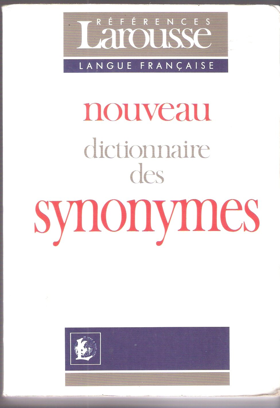 Nouveau dictionnaire des synonymes 9782037102193