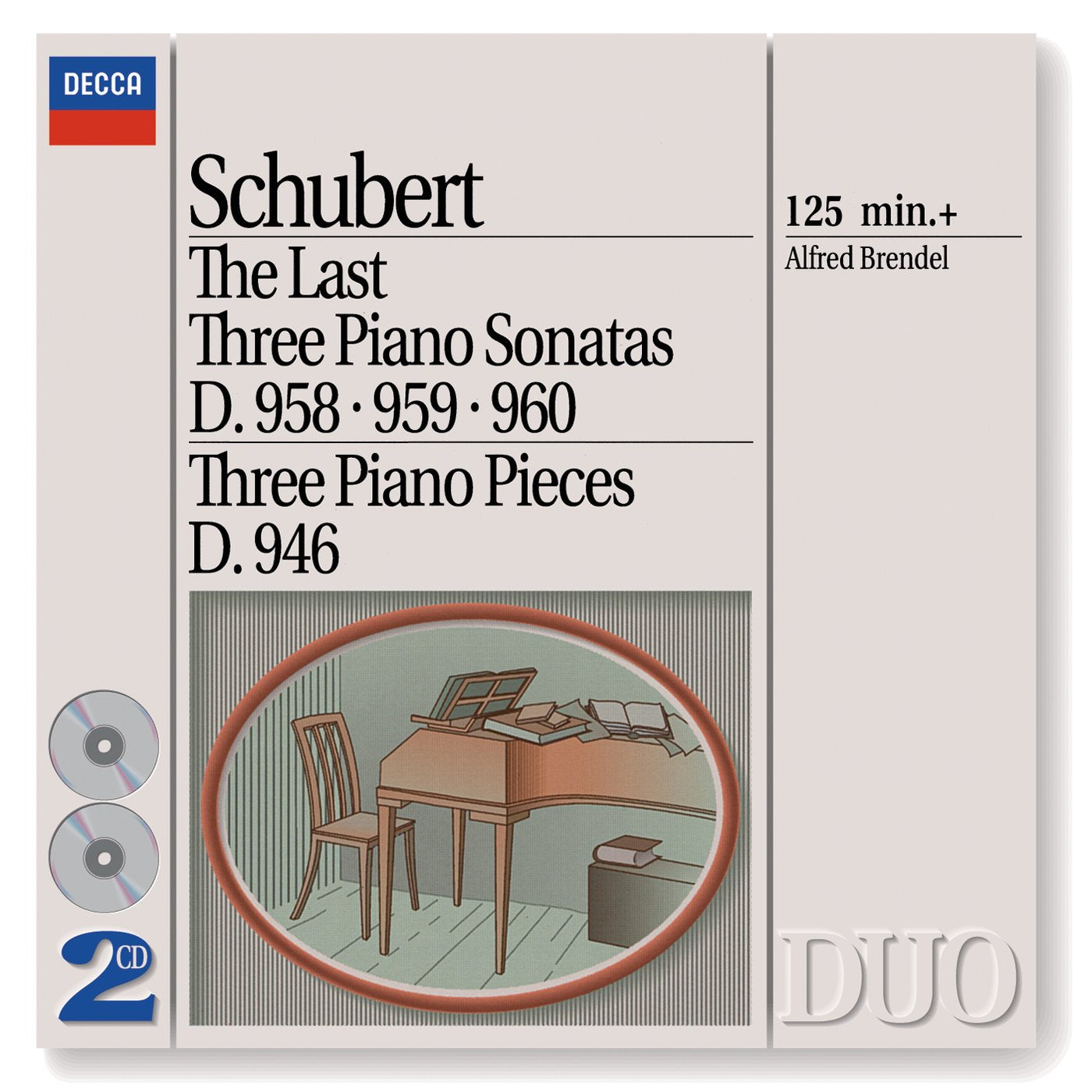 The Last Three Piano Sonatas (Le Ultime Tre Piano Sonate No.19,No.20,No.21) 0602498096628