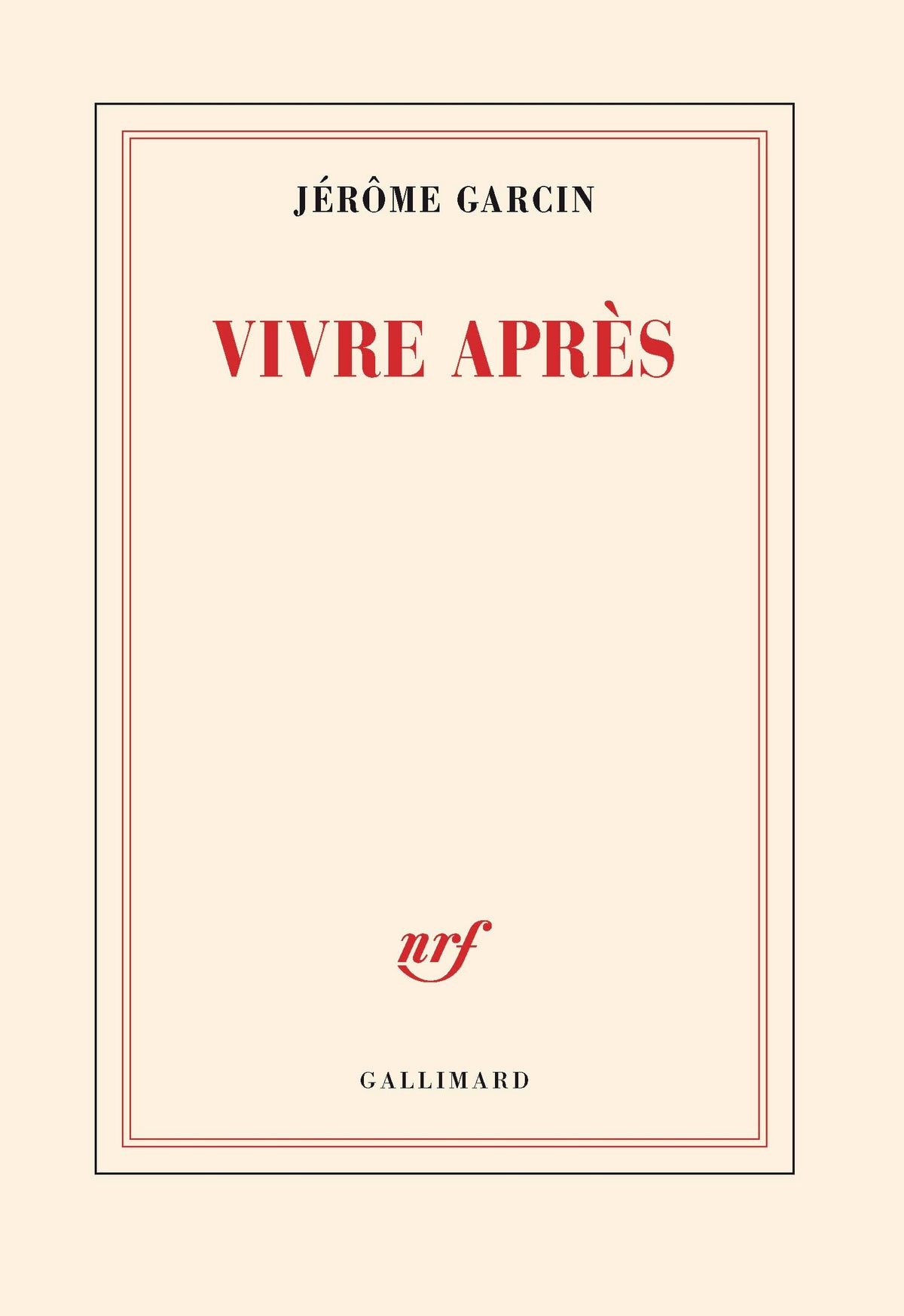 Vivre après 9782073167477
