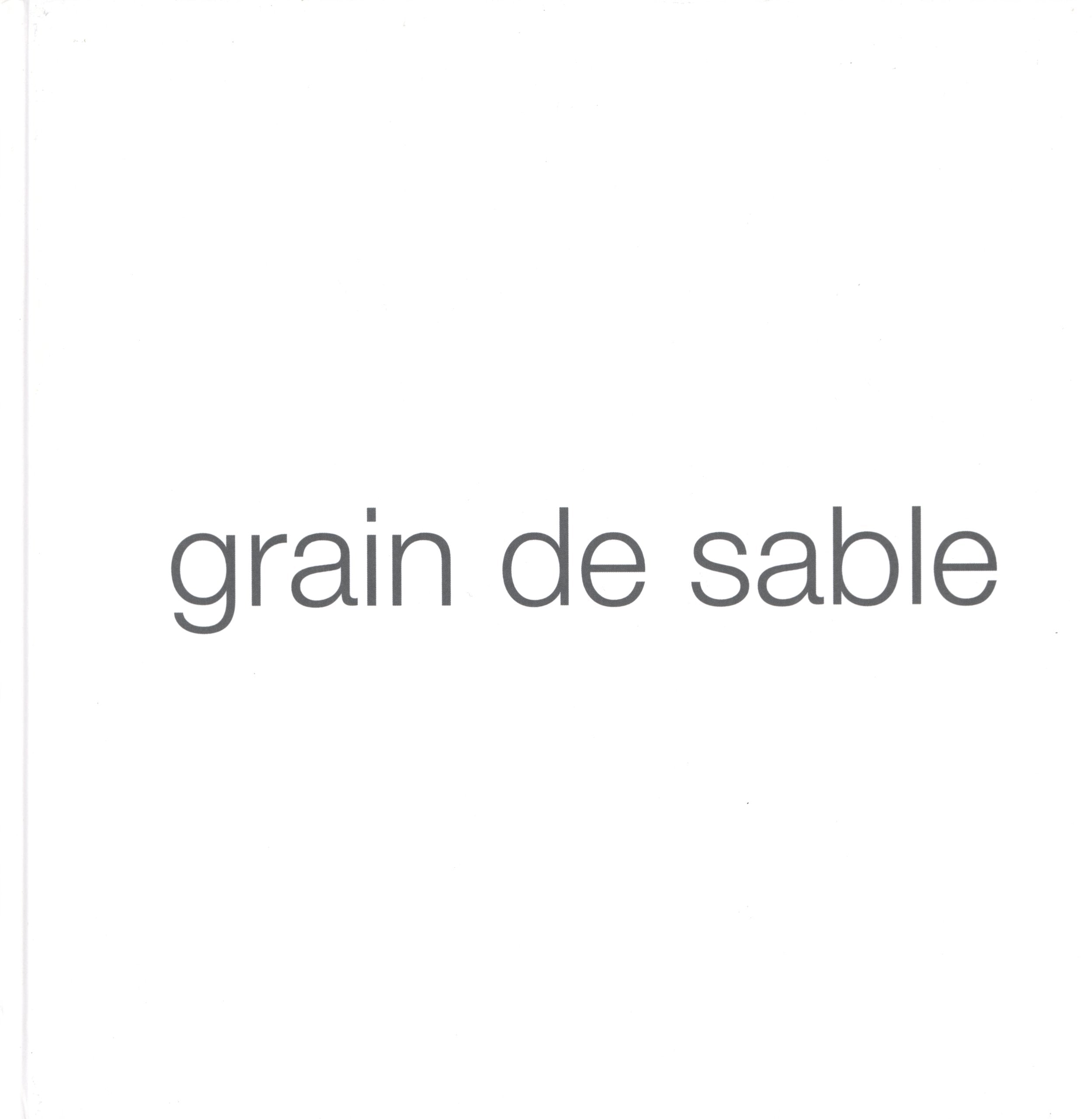 Grain de sable 9782916055190