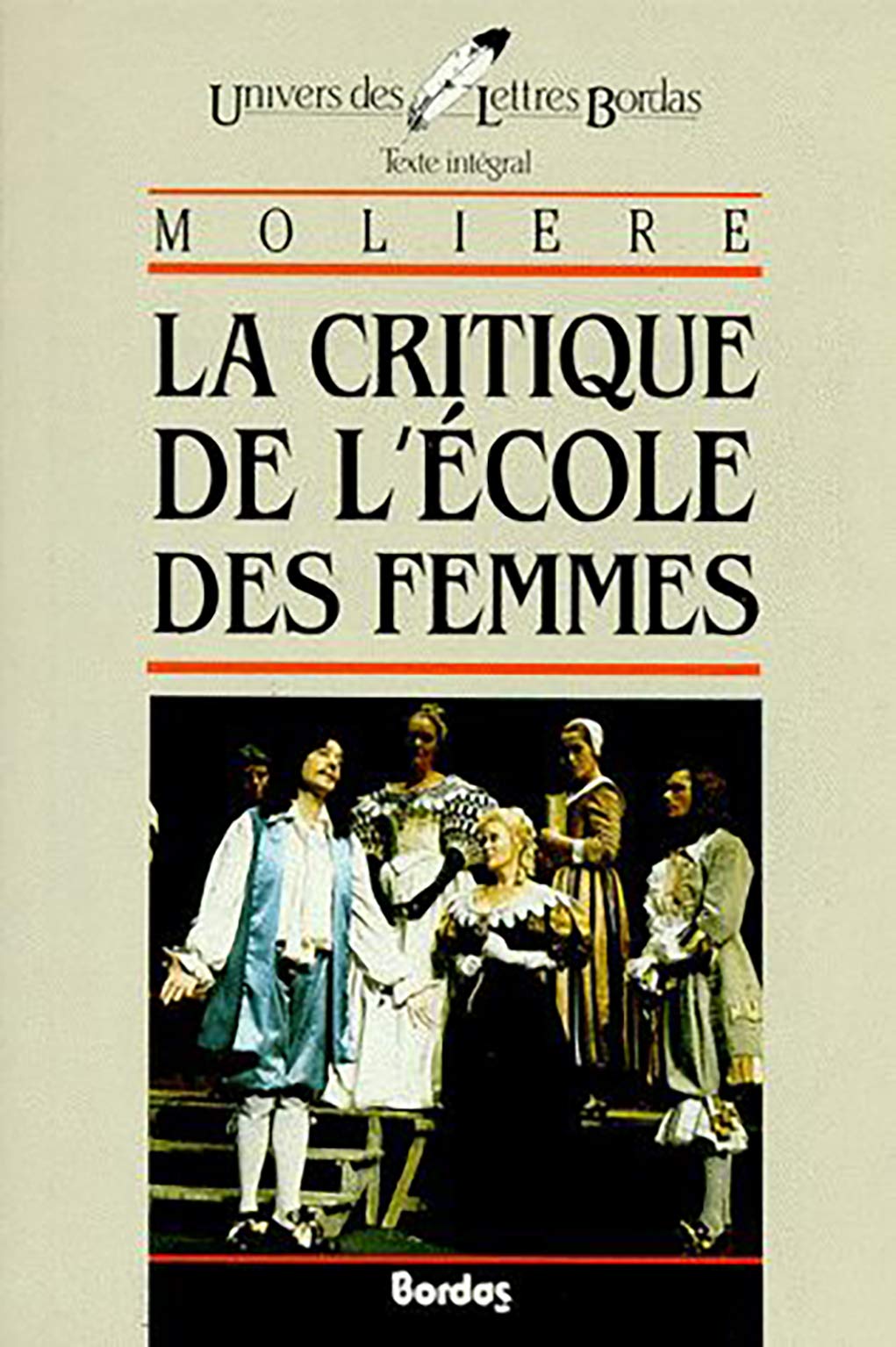 MOLIERE/ULB CRIT.EC.FEMM (Ancienne Edition) 9782040160487