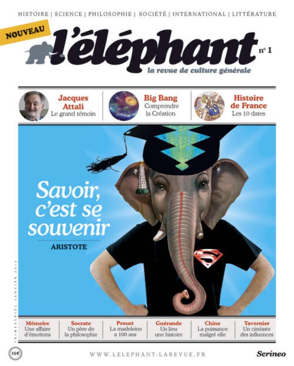 L'éléphant : La revue 01 (01) 9782367400181