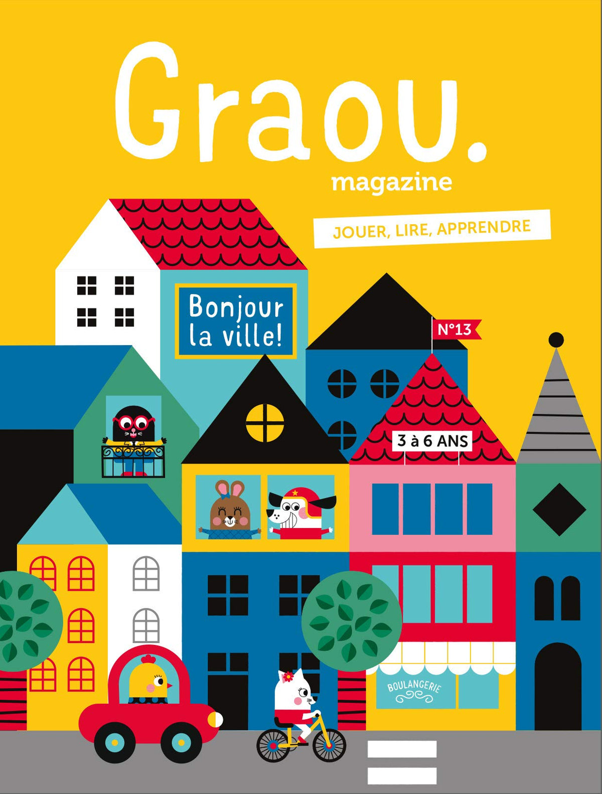 Magazine Graou N°13 - Bonjour la ville 9791091180726