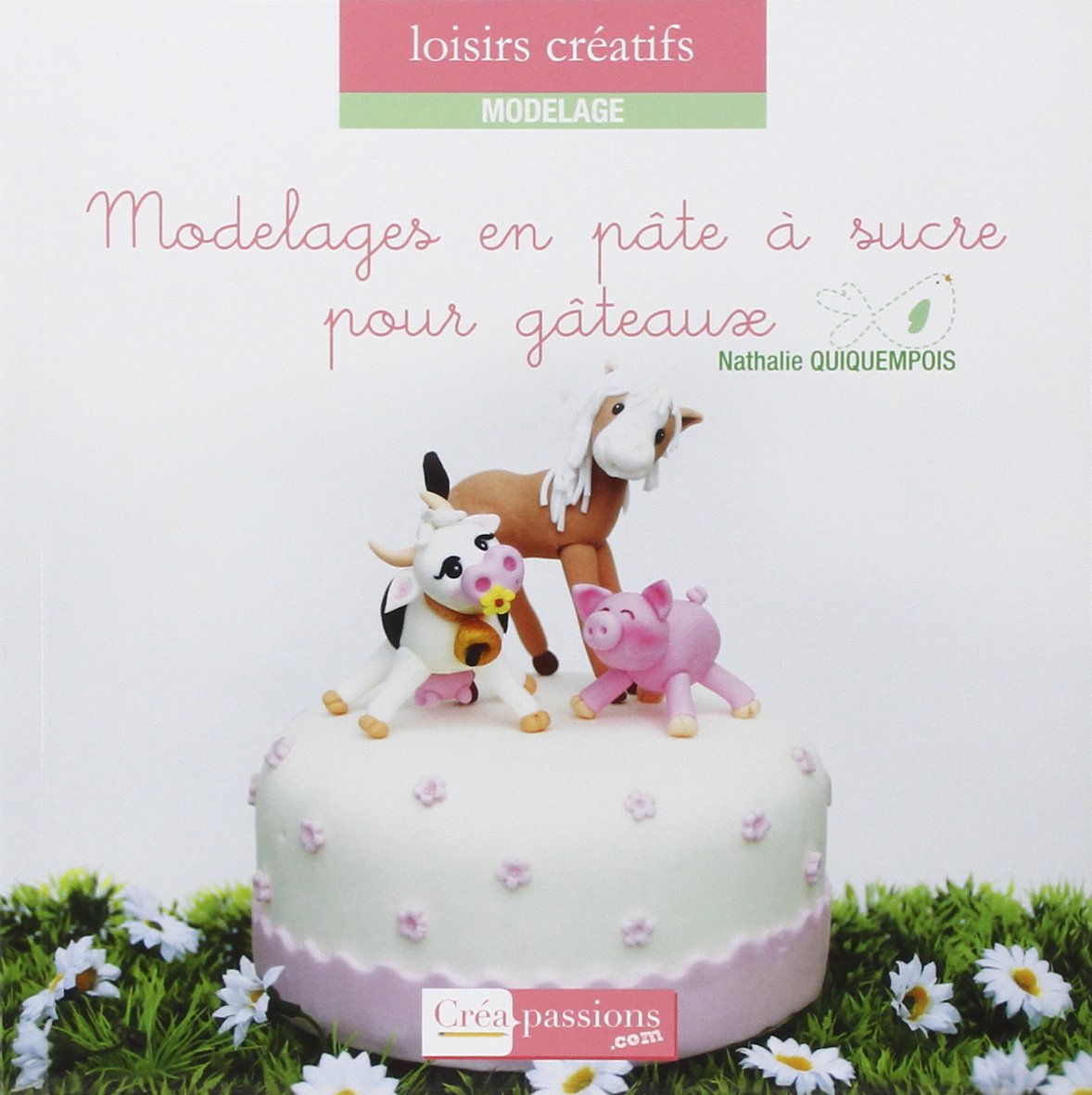Modelages en pâte à sucre pour gâteaux 9782814101074