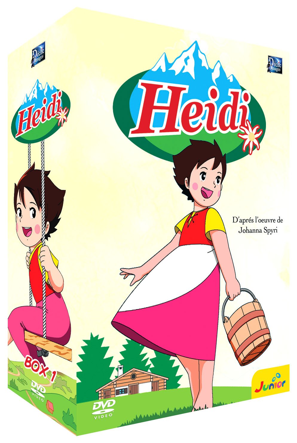 Heidi Edition 4DVD - Partie 1 3700093906131