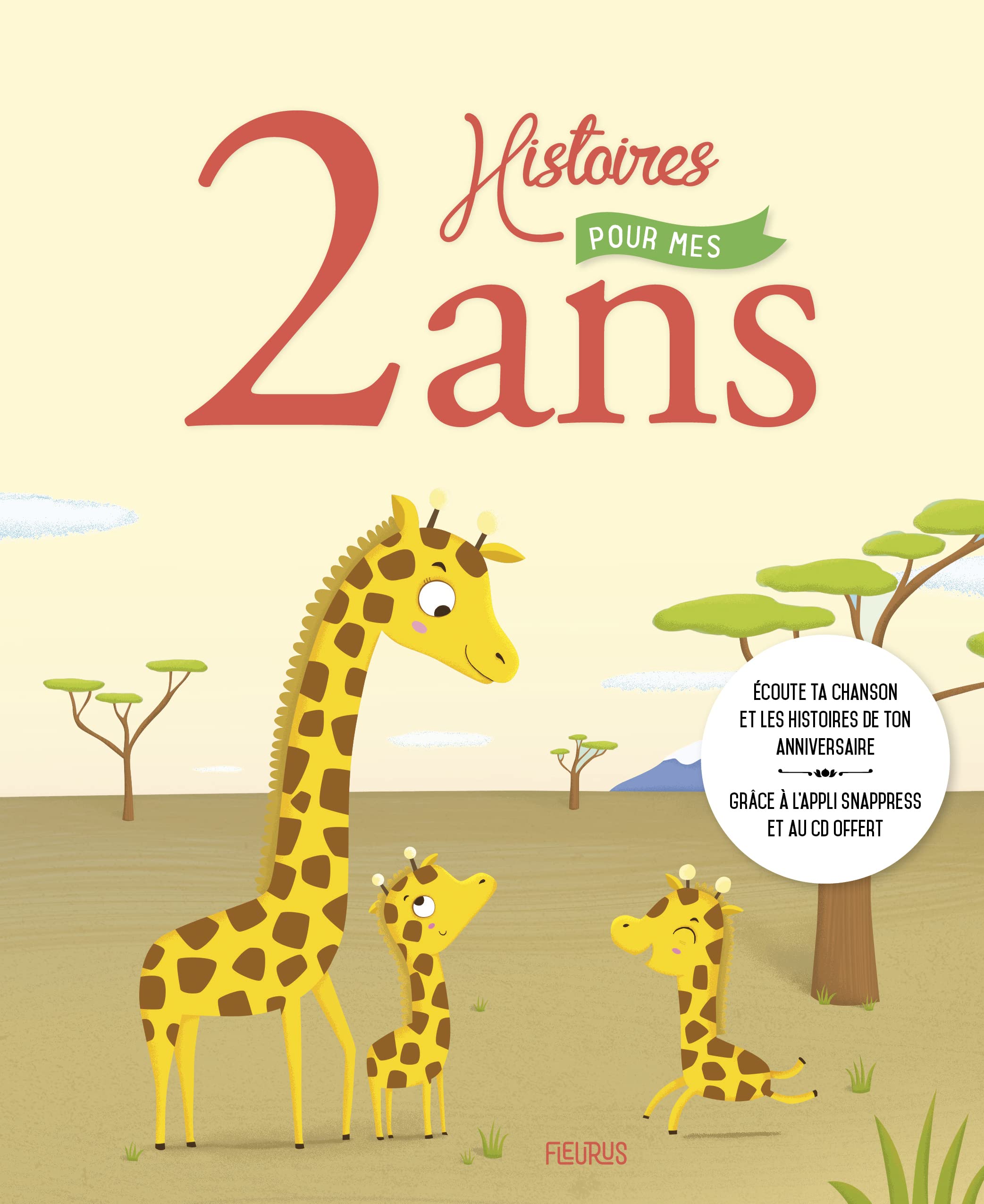 2 histoires pour mes 2 ans (+ CD) 9782215117315