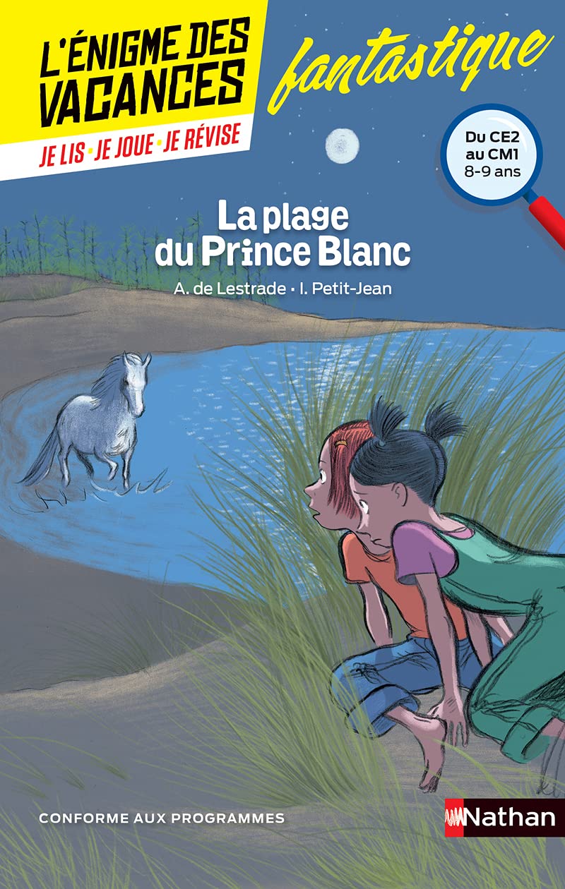 L'énigme des vacances - La plage du Prince Blanc - Un roman-jeu pour réviser les principales notions du programme - CE2 vers CM1 - 8/9 ans: Du CE2 au CM1 9782091931517