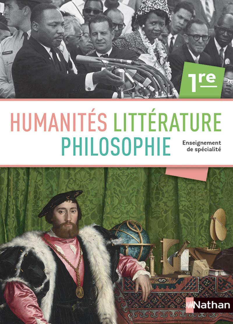Humanités, Littérature, Philosophie 1re - manuel élève (nouveau programme 2019) 9782091720548
