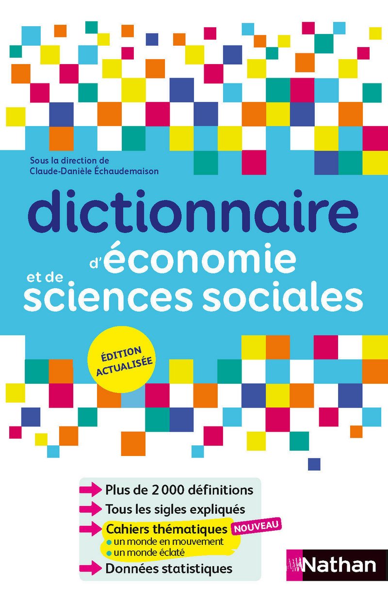 Dictionnaire d'économie et de sciences sociales 9782091503110
