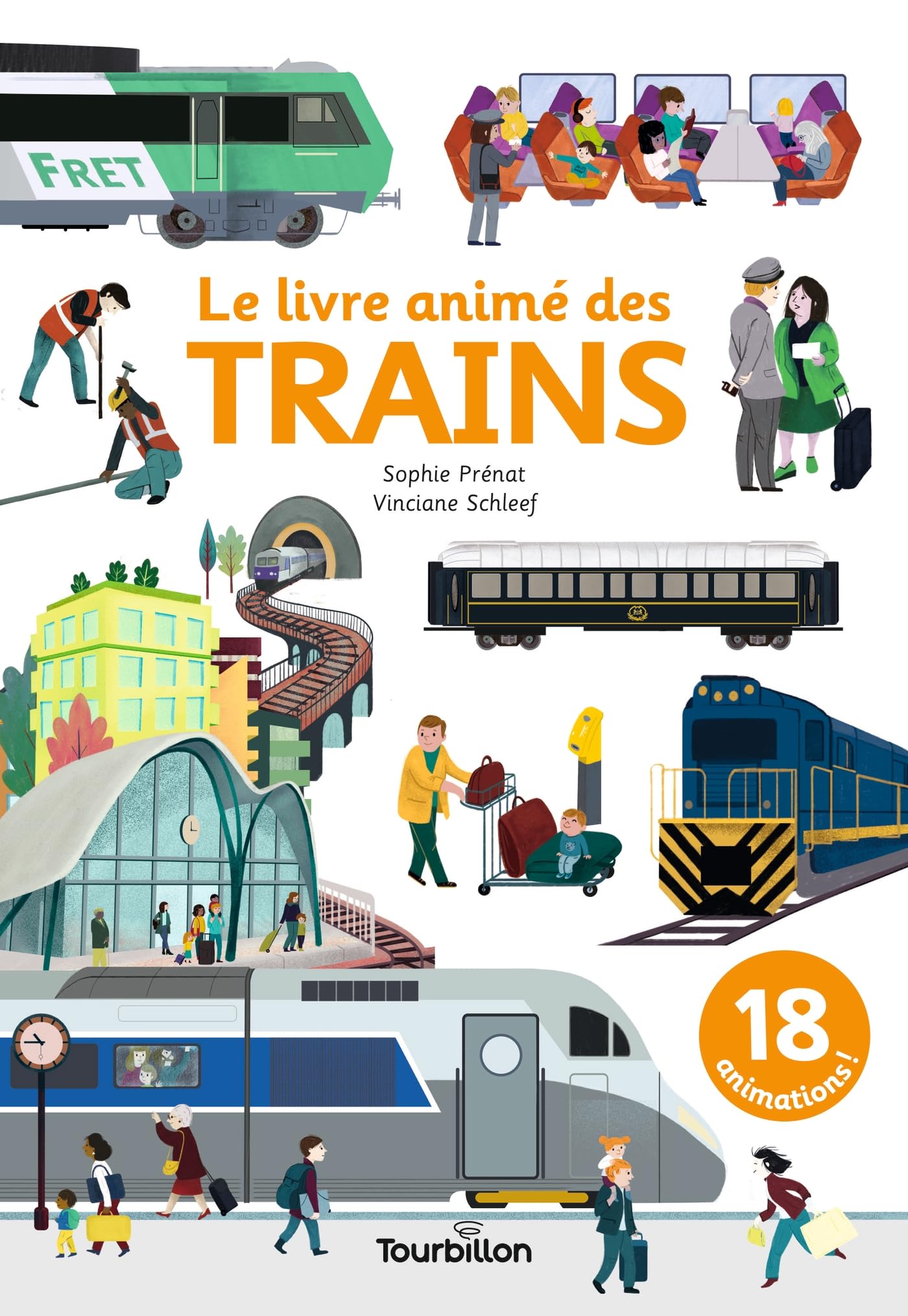 Le livre animé des trains 9791027605743