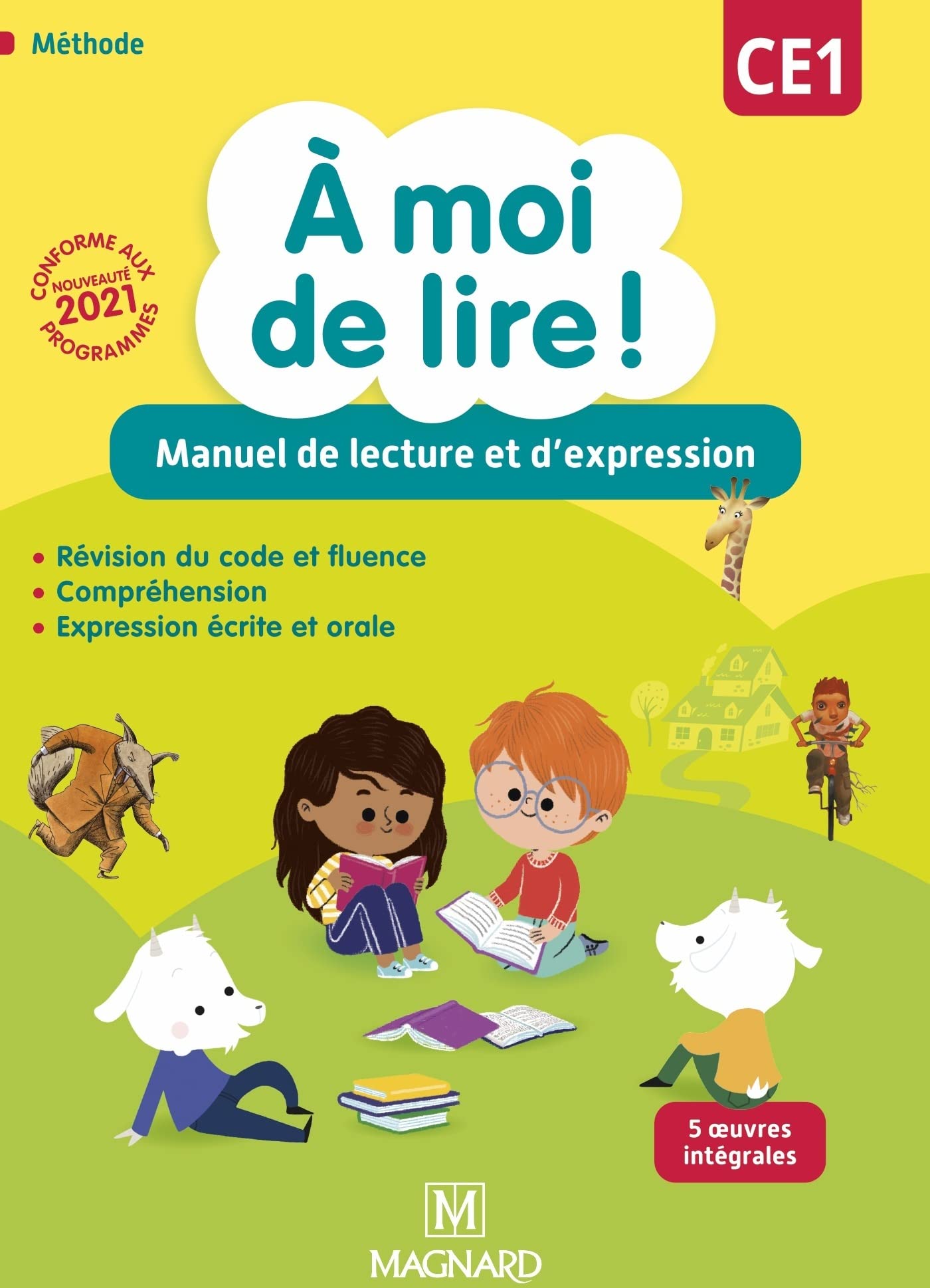 À moi de lire ! CE1 (2021) - Manuel de lecture et d'expression 9782210507517