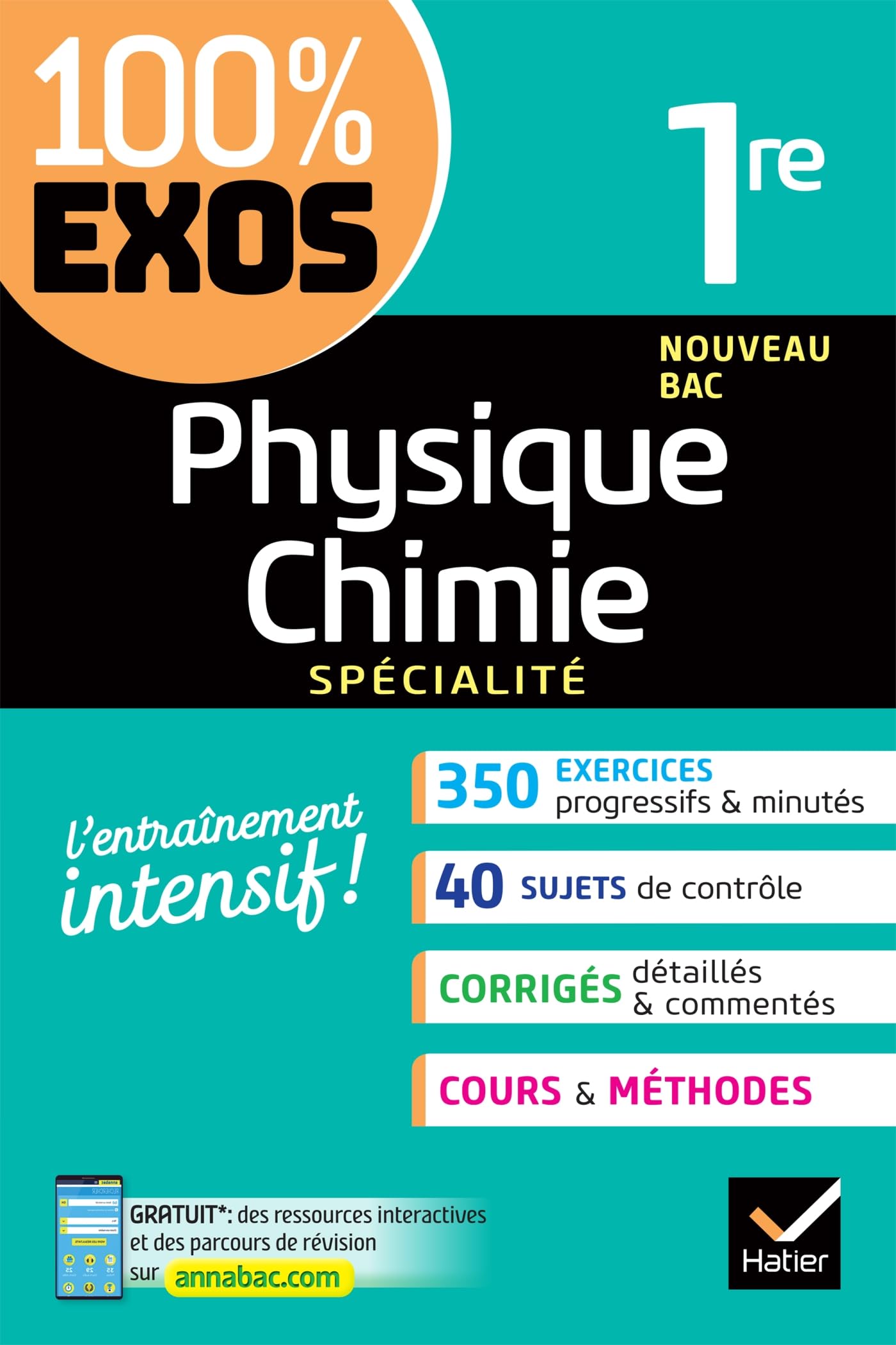 Physique-Chimie 1re générale (spécialité): exercices résolus - Nouveau programme de Première 9782401054592