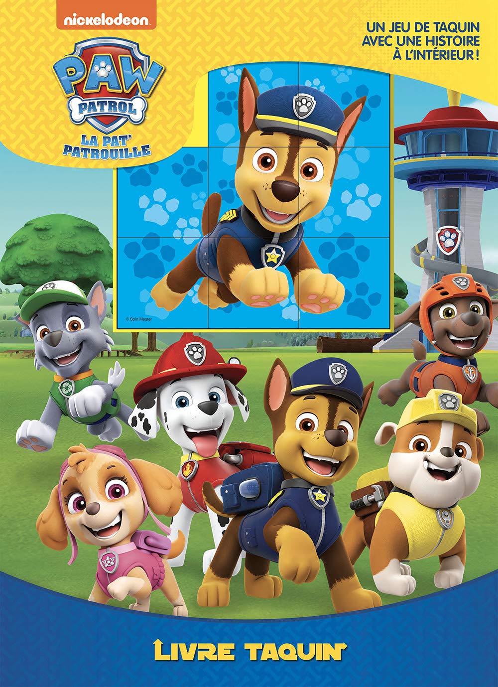 Phidal Nickelodeon Pat' Patrouille Livre Taquin 9782764360361