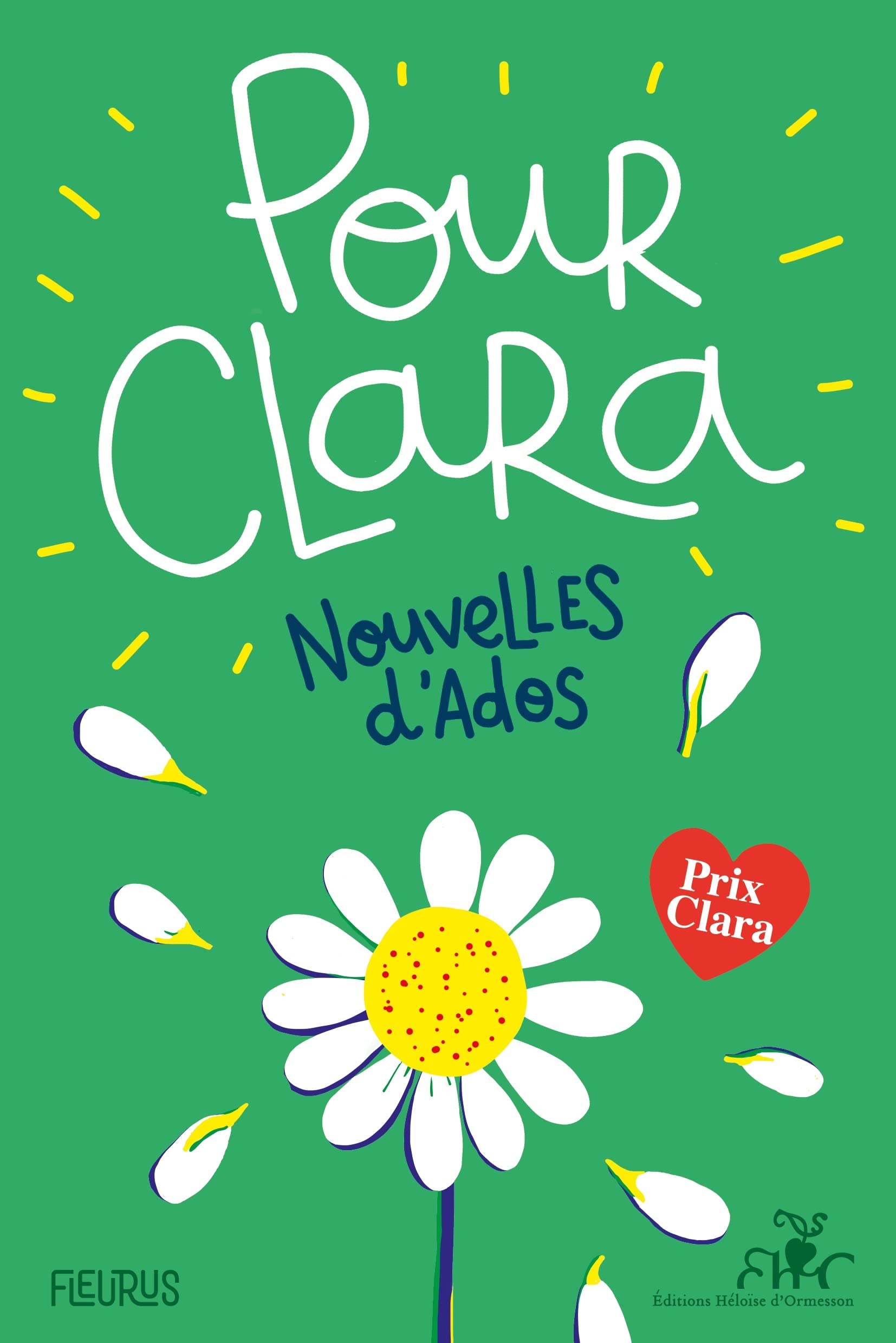 Pour Clara. Nouvelles d'ados. Prix Clara 2022 9782215178354