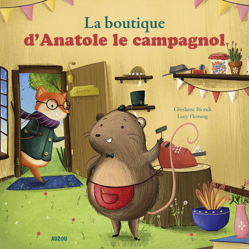 Mes p'tits albums - La boutique d'Anatole le campagnol 9782733846650