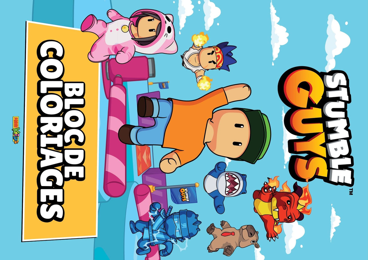 Stumble Guys - Bloc de coloriage 9791039146418