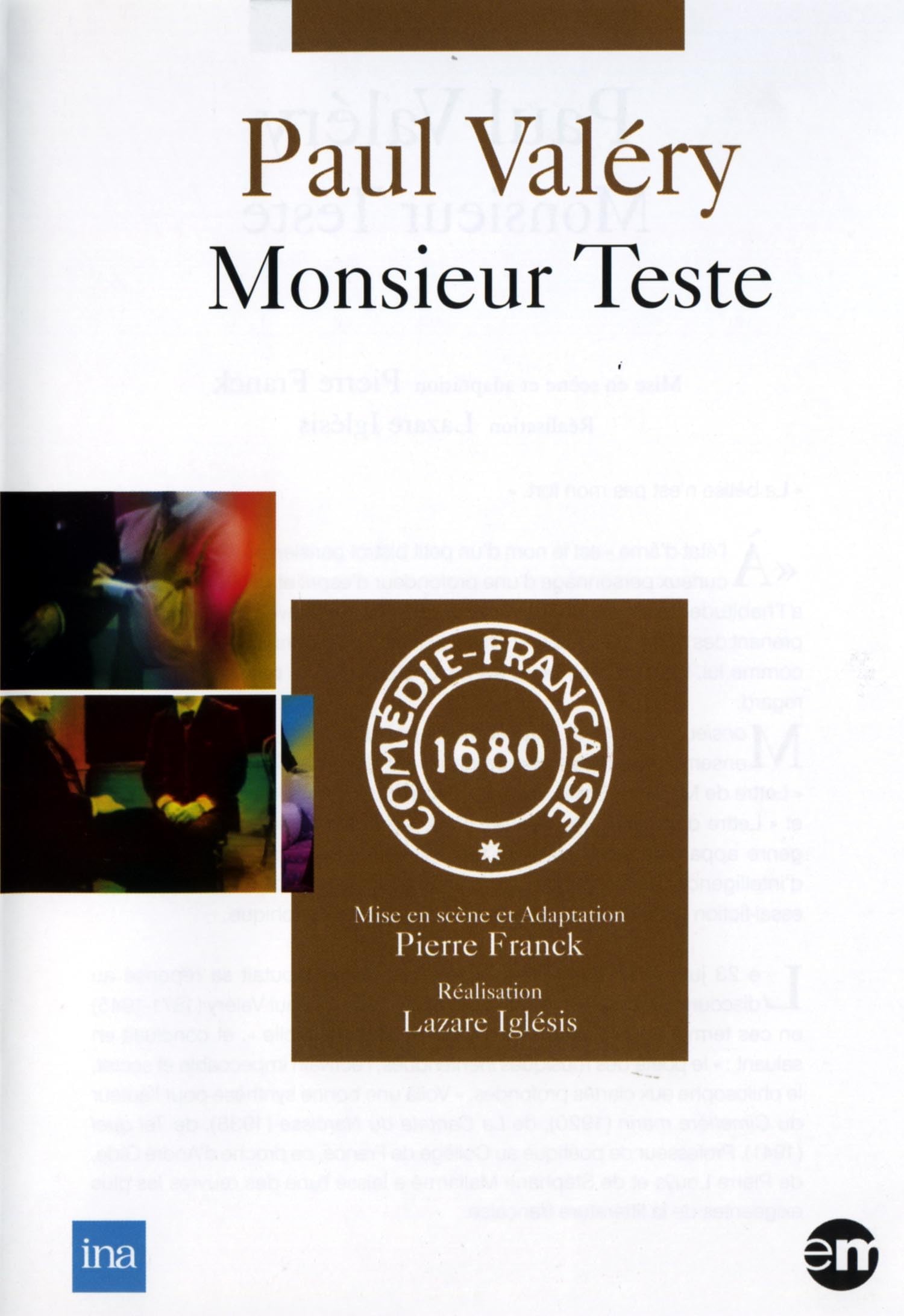 Monsieur Teste 3346030027776