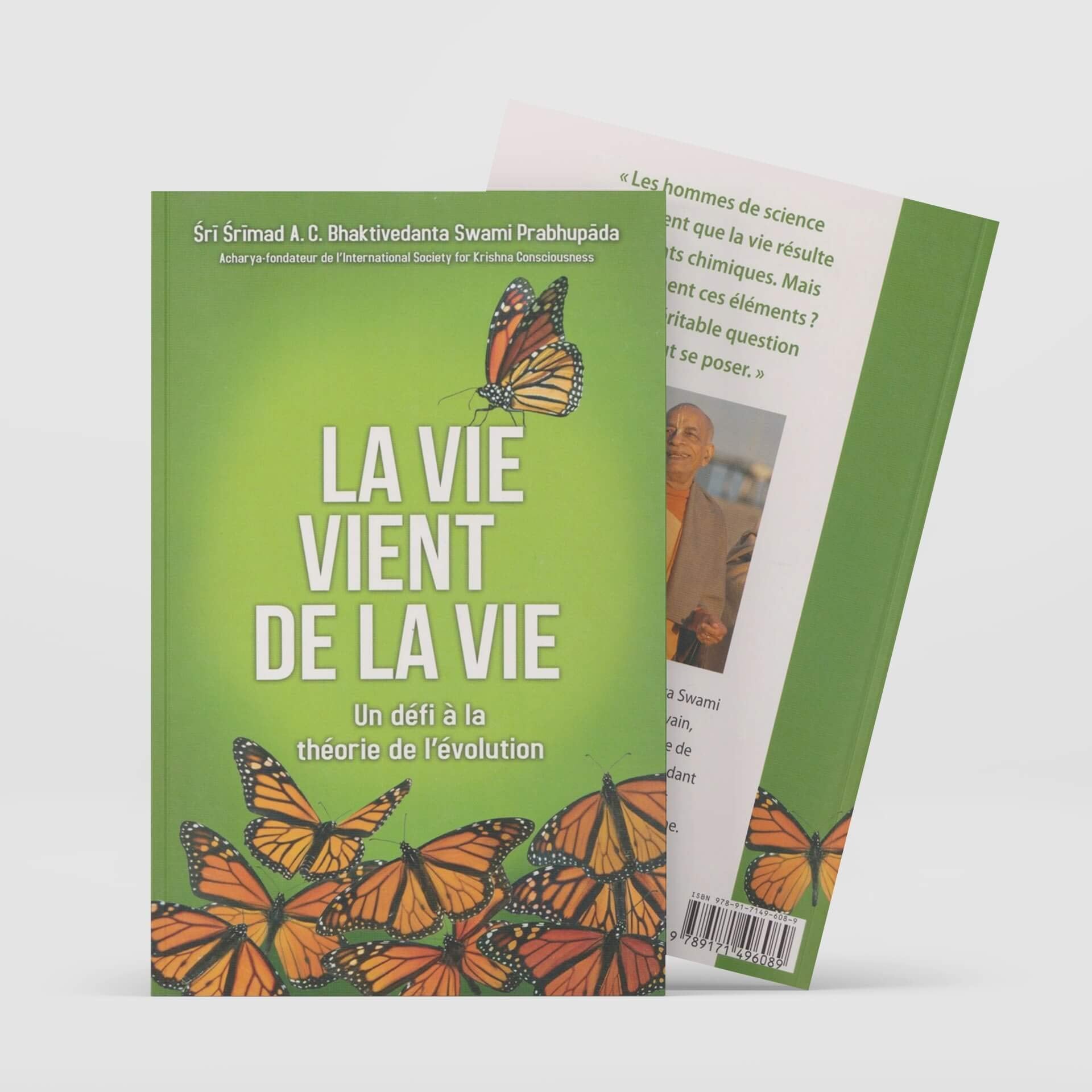 LA VIE DEVIENT LA VIE (UN DEFI A LA THEORIE DE L'EVOLUTION) 9789171496089