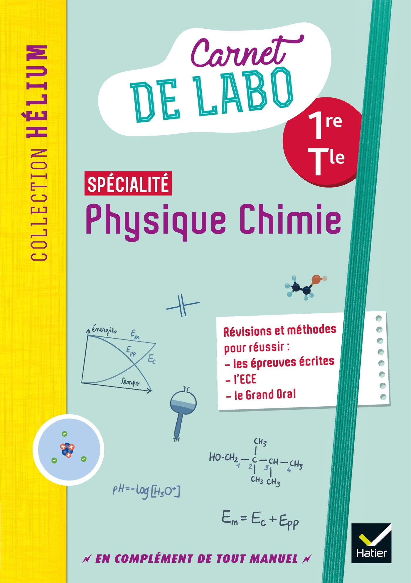 Physique chimie 1re/Tle - Éd. 2020 - Carnet de labo élève 9782401063181