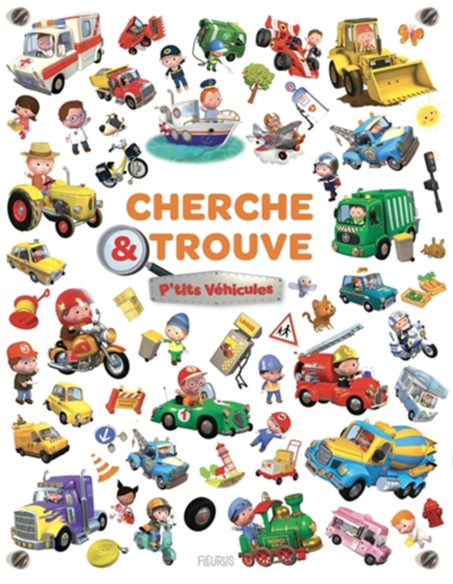 P'tits véhicules - Cherche et trouve 9782215197096