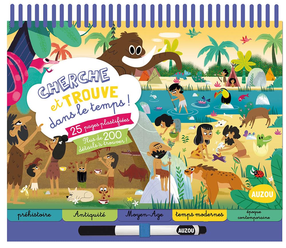 CHERCHE ET TROUVE DANS LE TEMPS 9782733843604