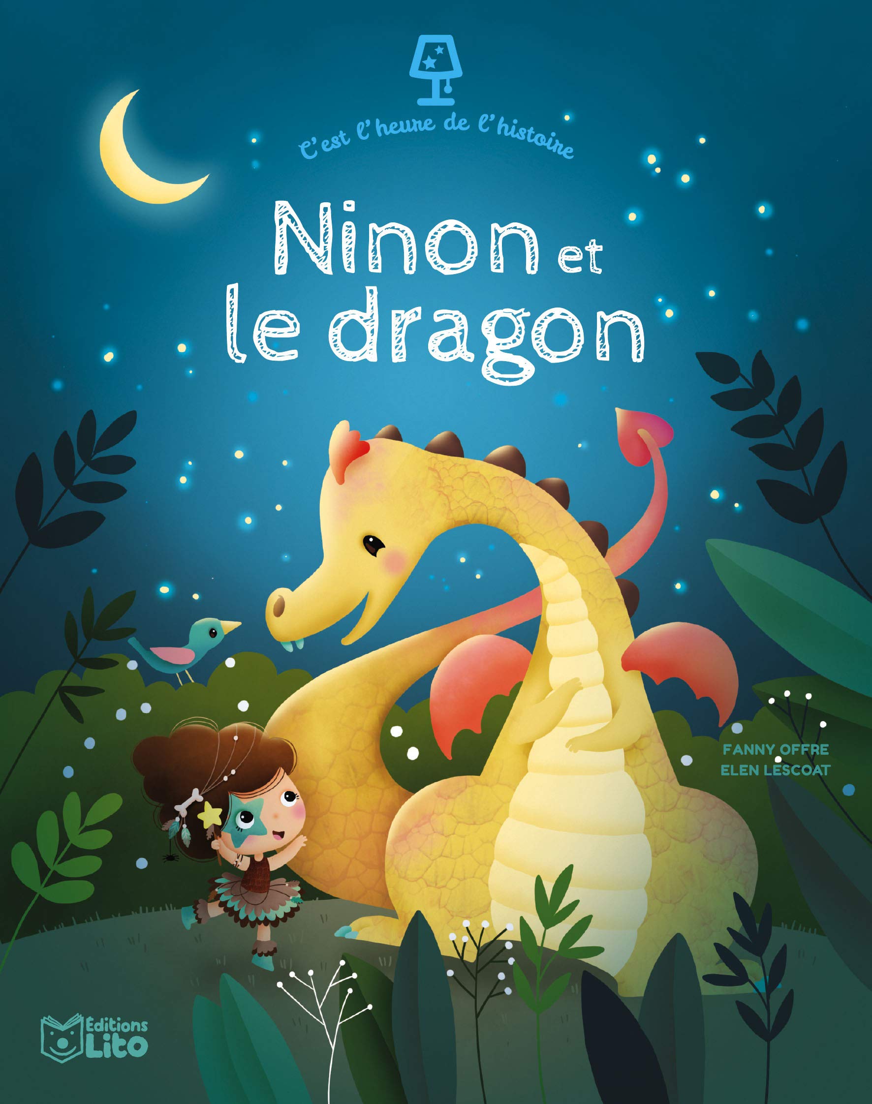 C'est l'heure de l'histoire: Ninon le dragon - Dès 4 ans 9782244407616