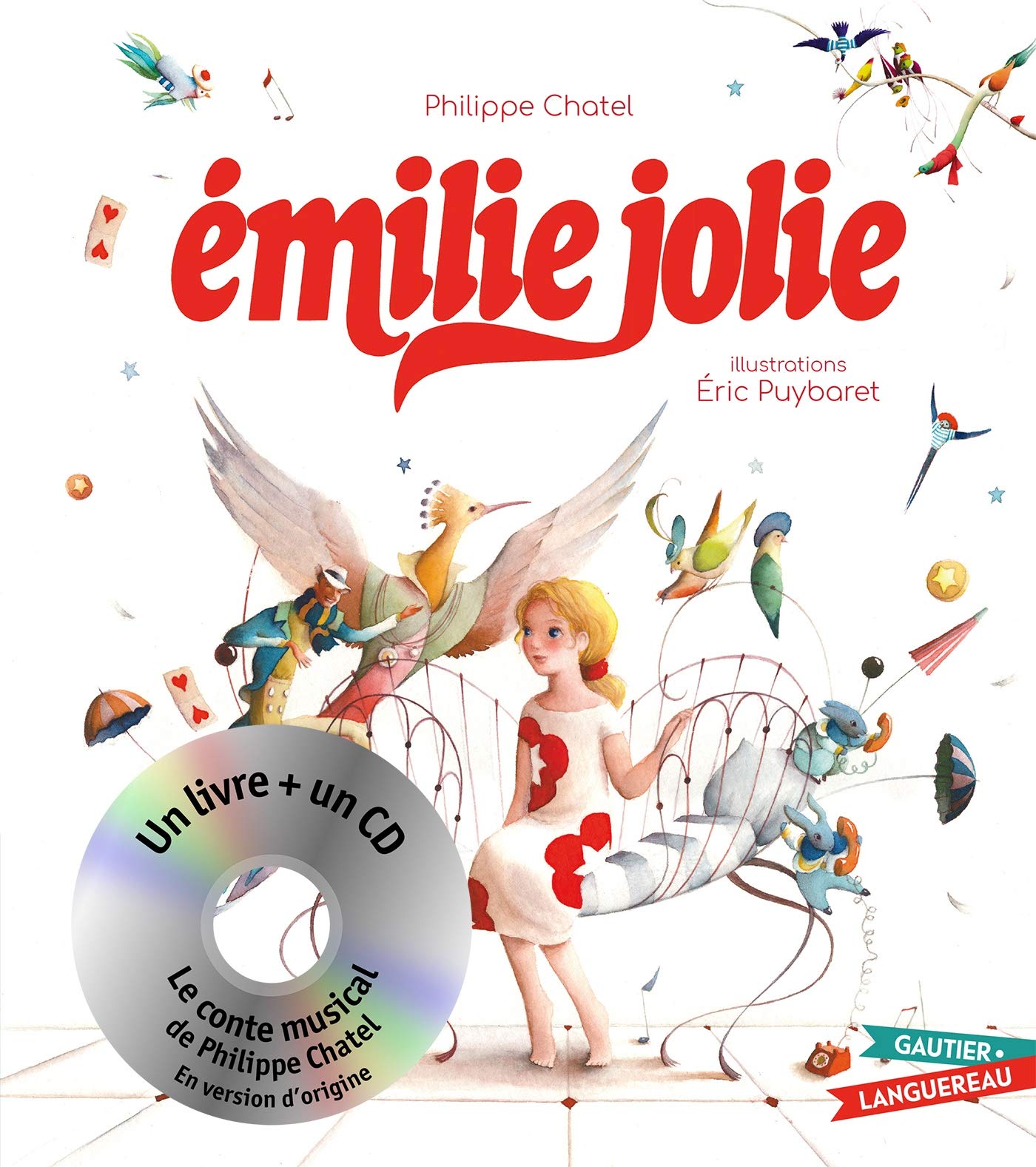 Émilie Jolie - Livre CD petit format 9782017876076