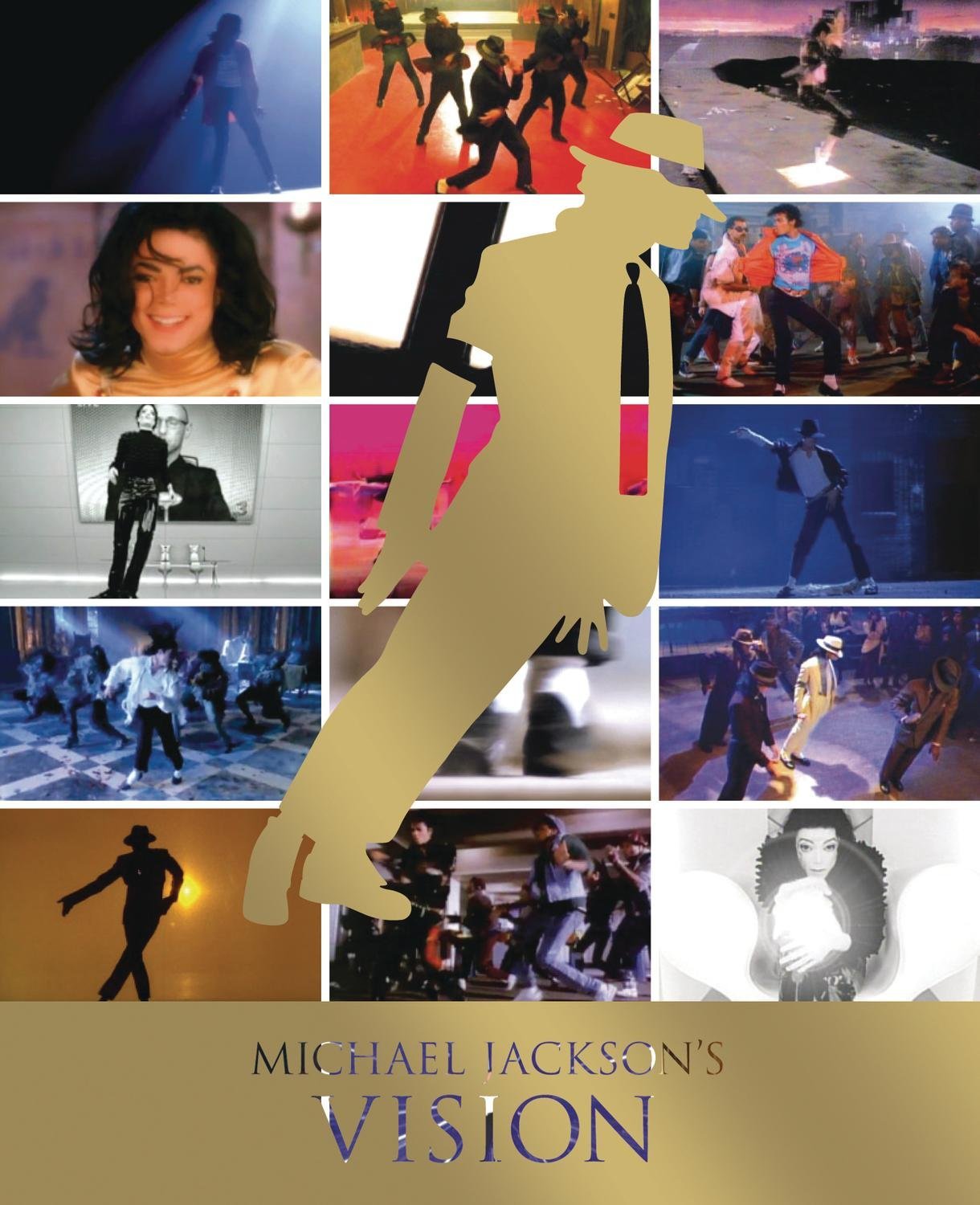 Michael Jackson's Vision, 3 DVDs m. Buch 0886977605192