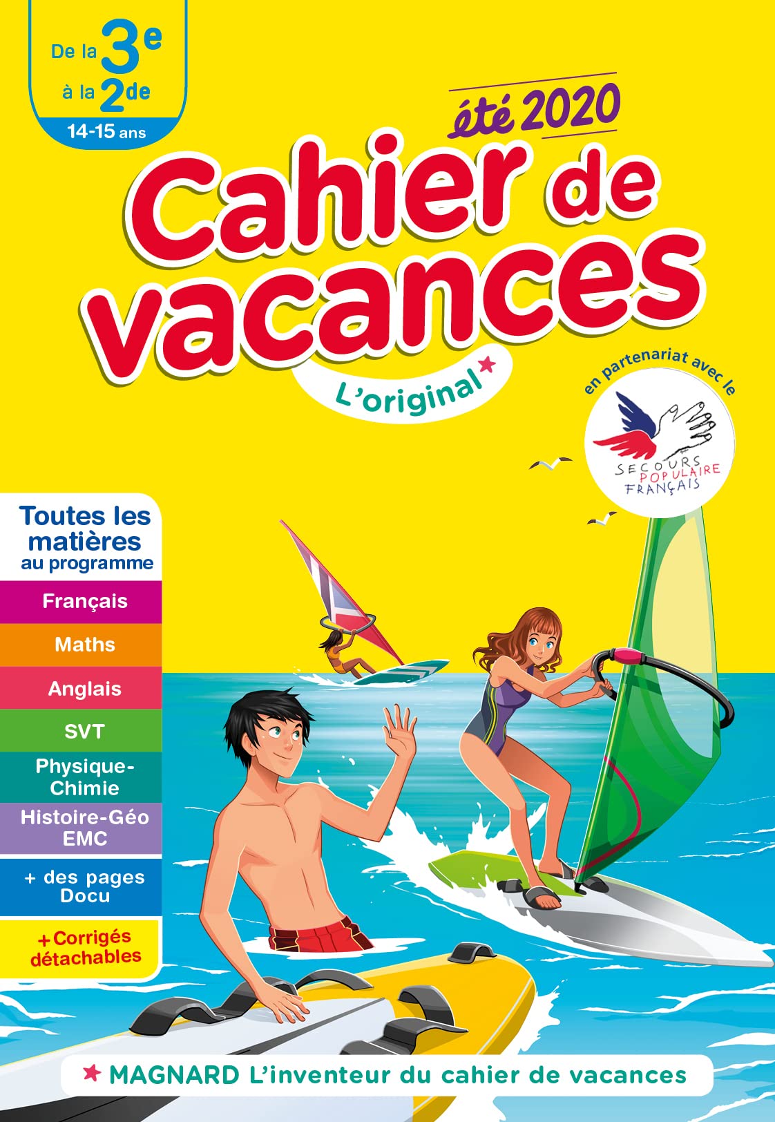 2020 3E 2DE CAHIER VACANCES 14-15 ANS 9782210764989
