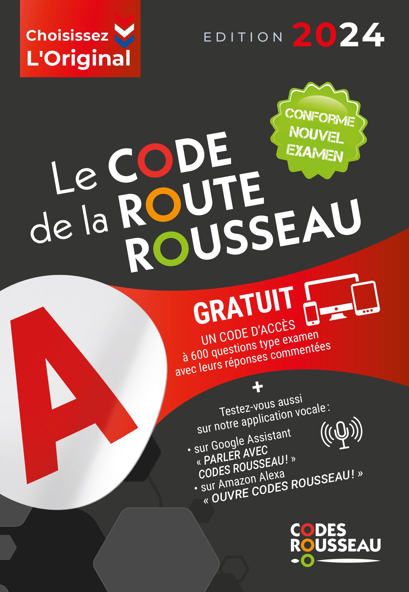 Code Rousseau de la route B 2024 9782709516129