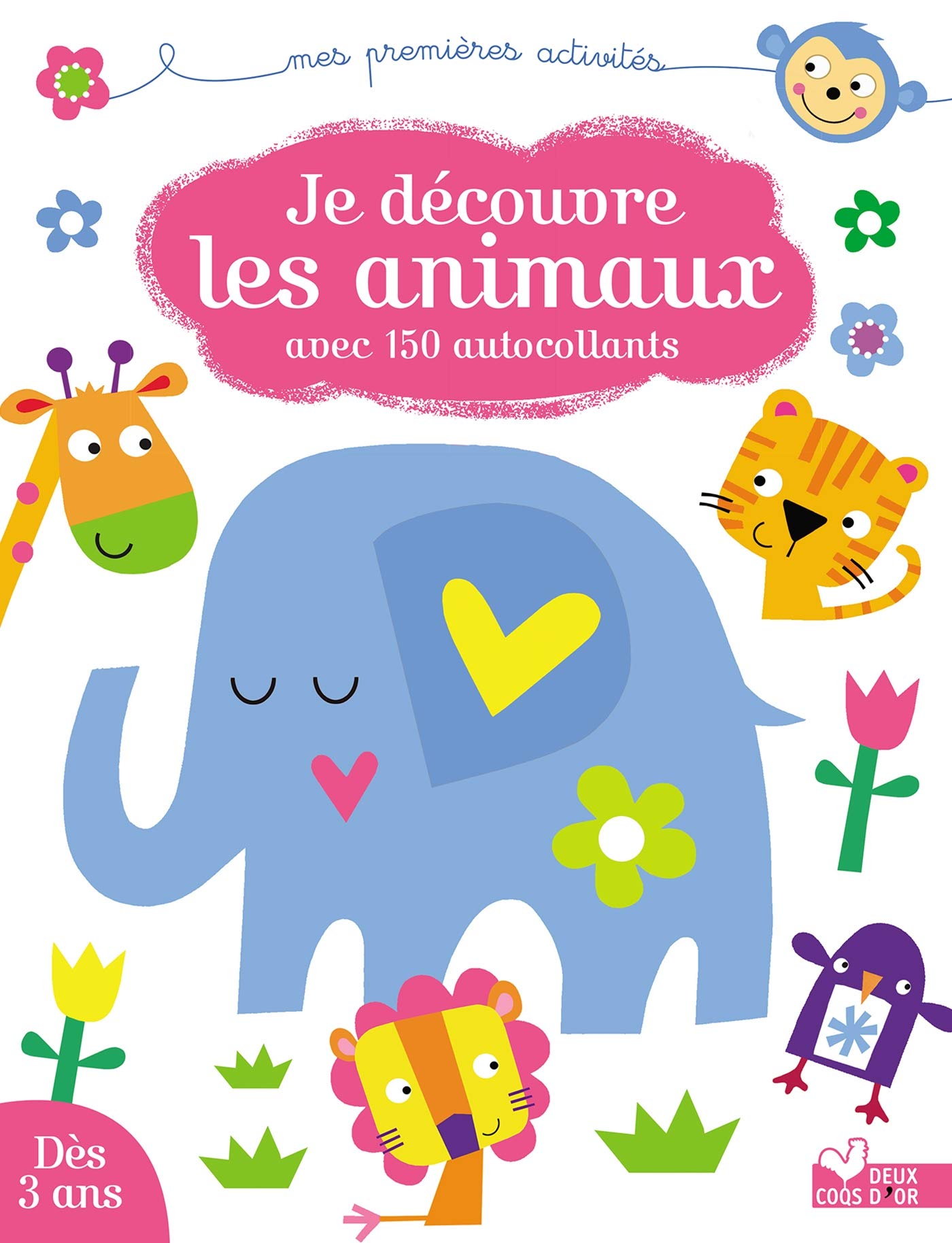 Je découvre les animaux - avec 150 autocollants 9782017863694