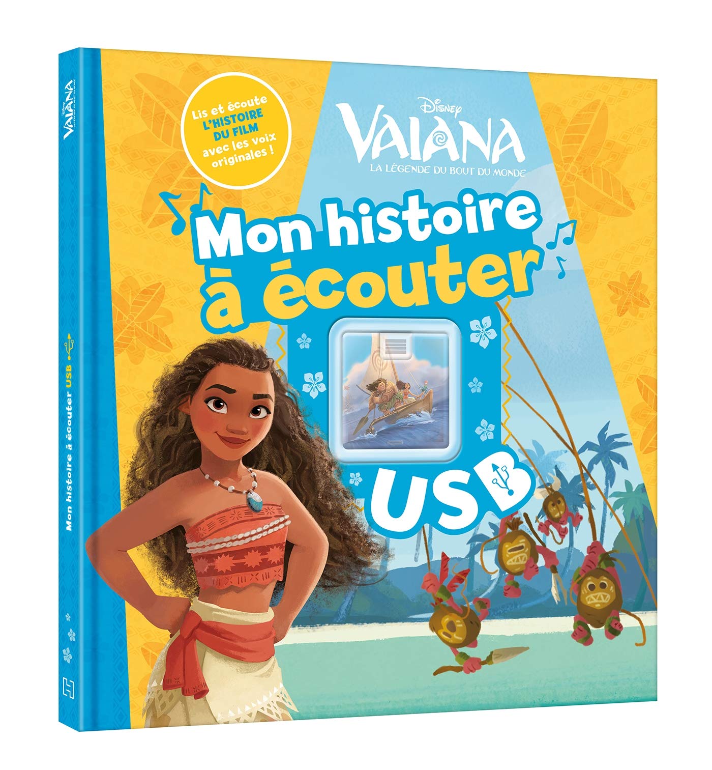 Mon histoire à écouter Vaiana 9782017065074