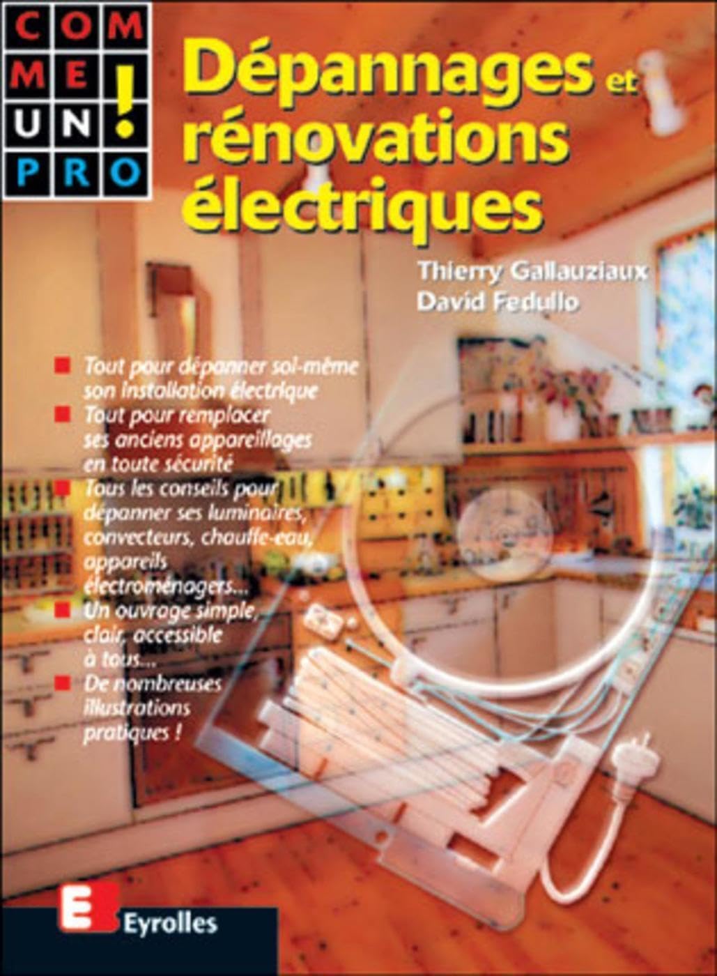 Dépannages et rénovations électriques 9782212068160