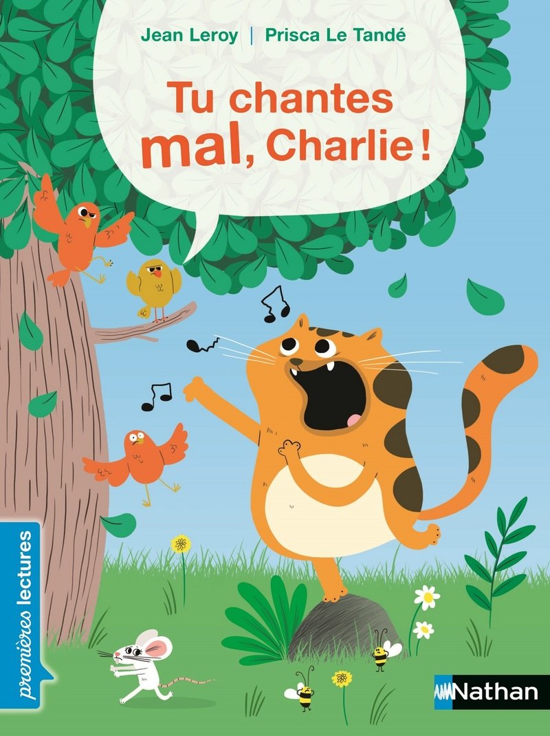 Tu chantes mal, Charlie ! - Premières Lectures - Dès 6 ans 9782092575499