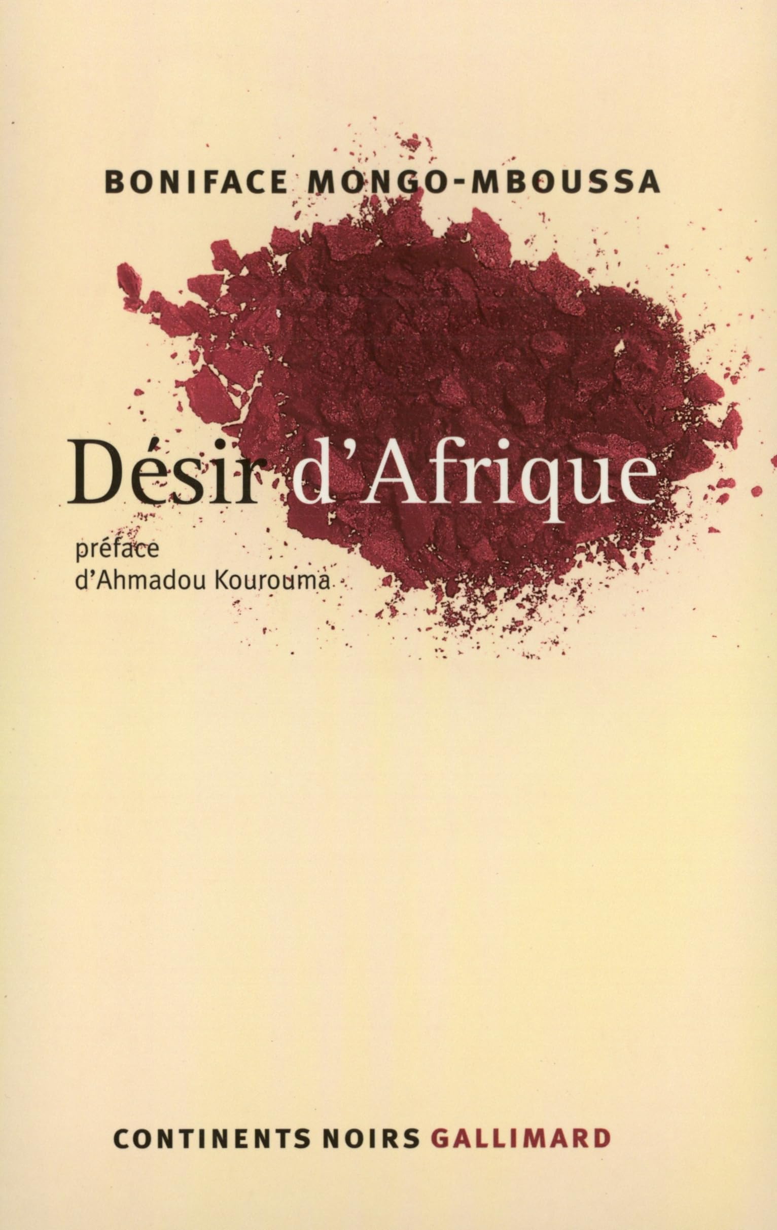 Désir d'Afrique 9782070764020
