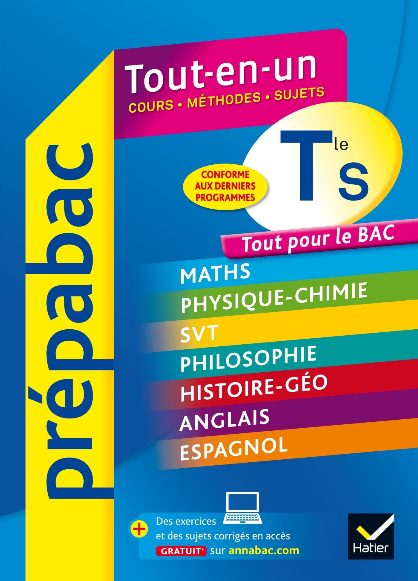 Prépabac tout-en-un Tle S 9782218981517