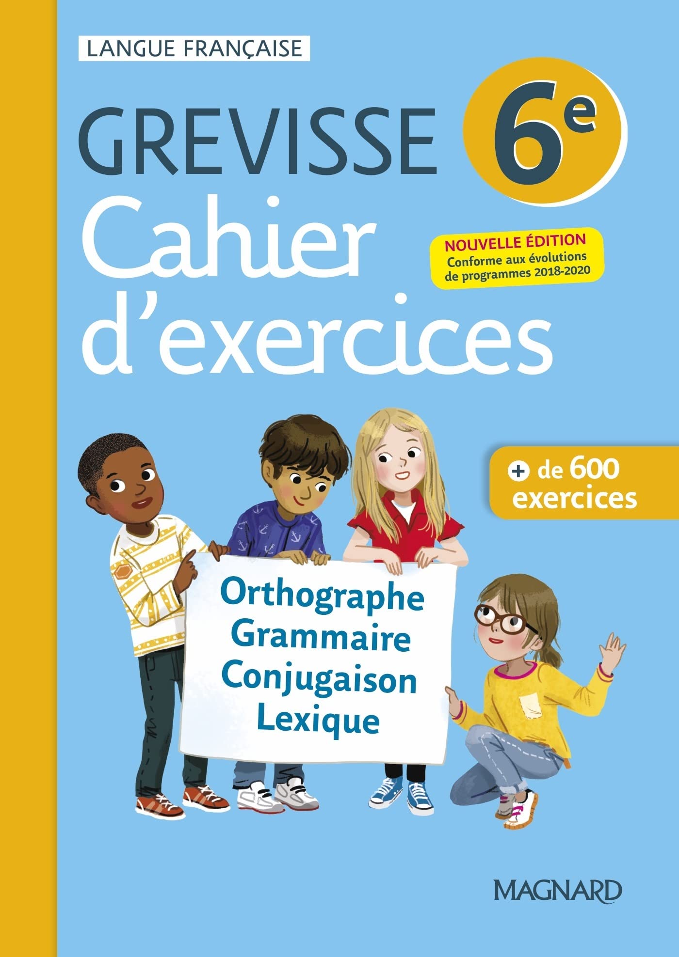 Cahier Grevisse - Français - 6e - Edition 2021 9782210115279