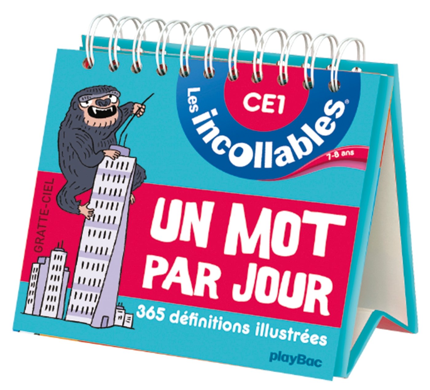 Incollables - Un mot par jour français 7-8 ans CE1 9782809654936