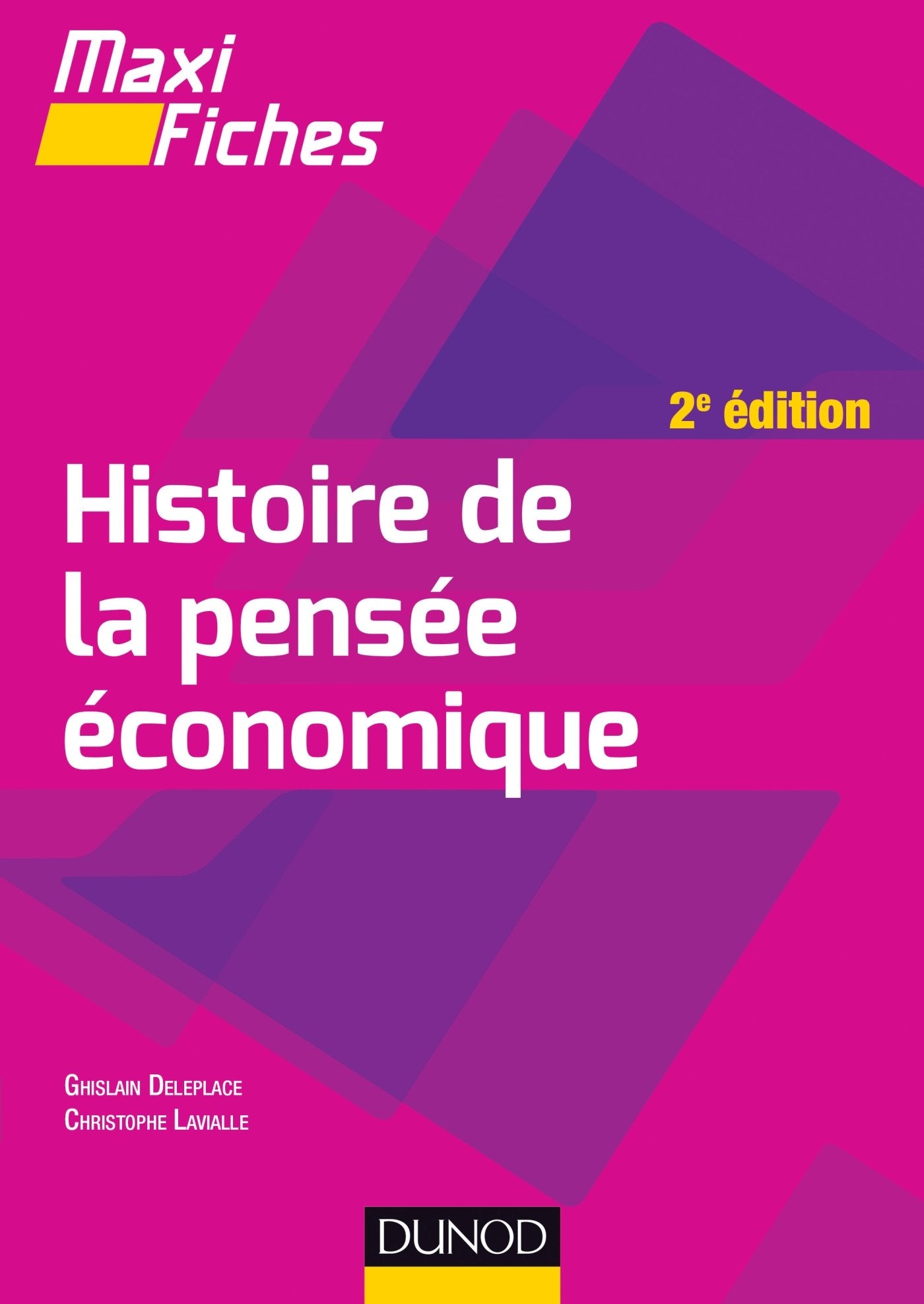 Maxi fiches - Histoire de la pensée économique - 2e éd. 9782100759309
