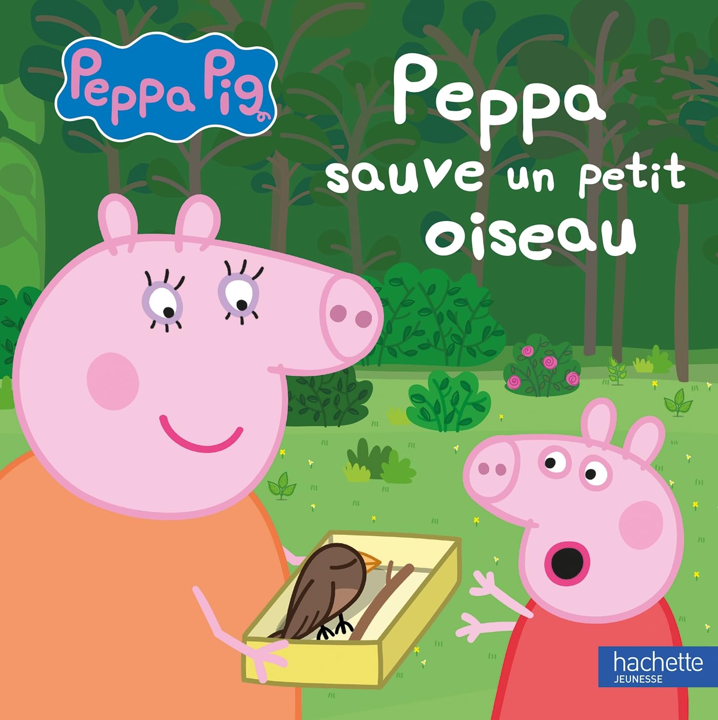 Peppa Pig - Peppa sauve un petit oiseau: Album tout-carton 9782017281740