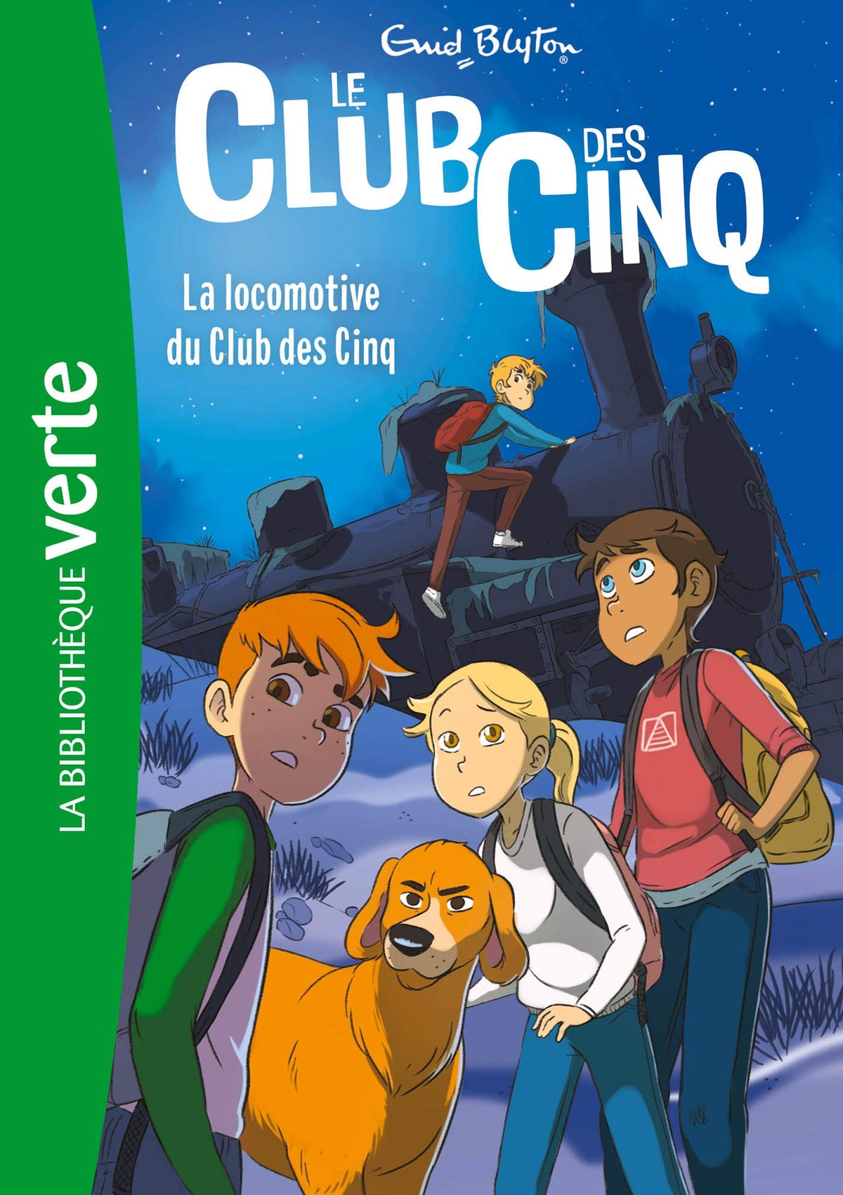 Le Club des Cinq, Tome 14: La locomotive du Club des Cinq 9782017120575