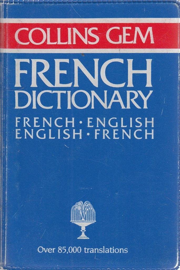 French-English, English-French Dictionary 9780004586045