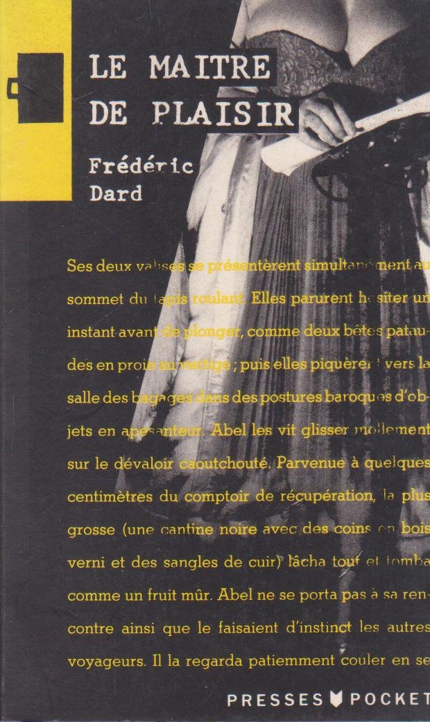 Le maitre de plaisir 9782266030267