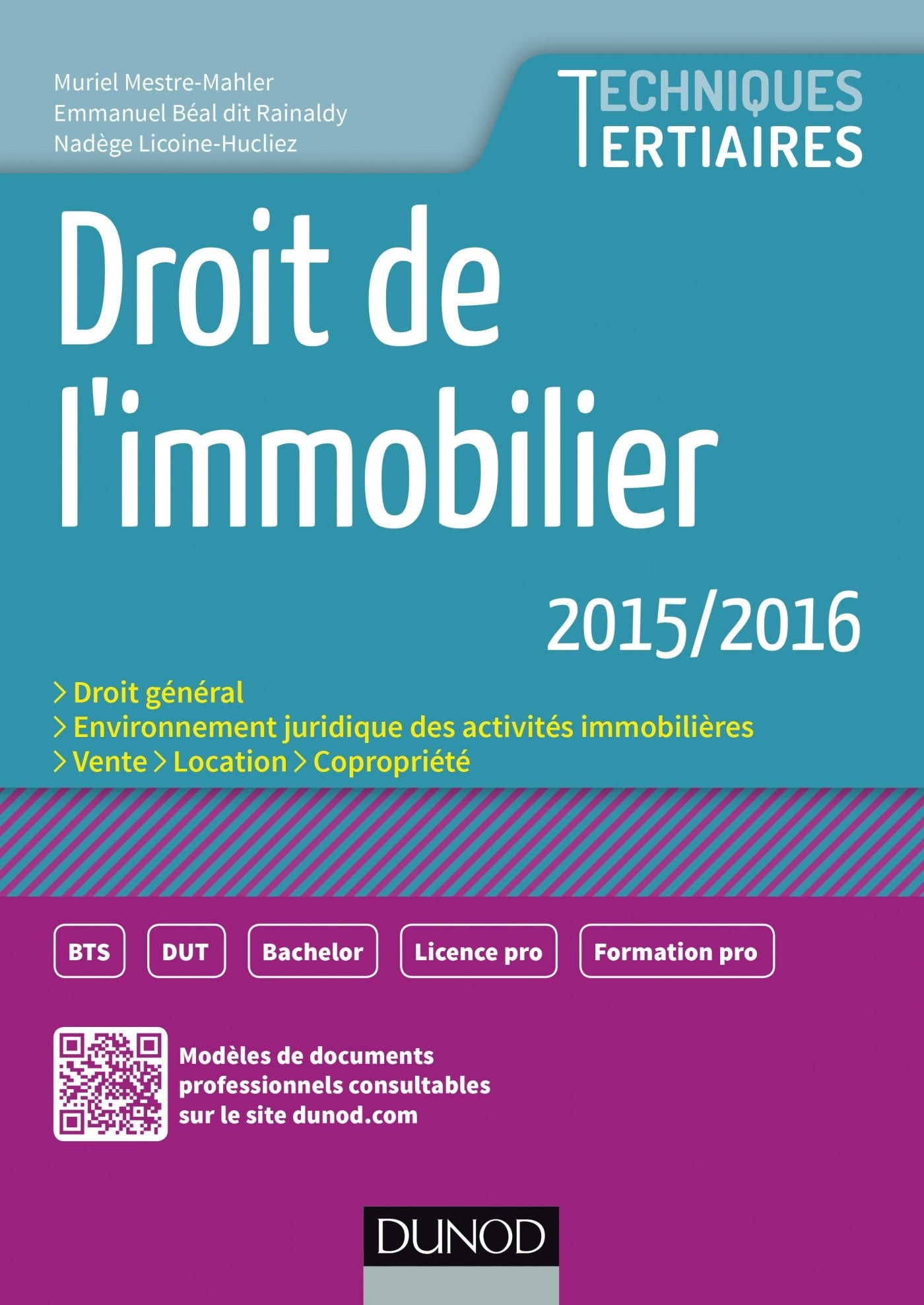 Droit de l'immobilier 9782100728473