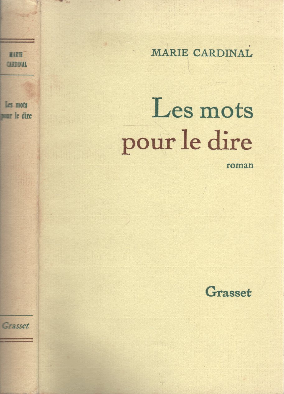 Les Mots pour le dire 9782246098713