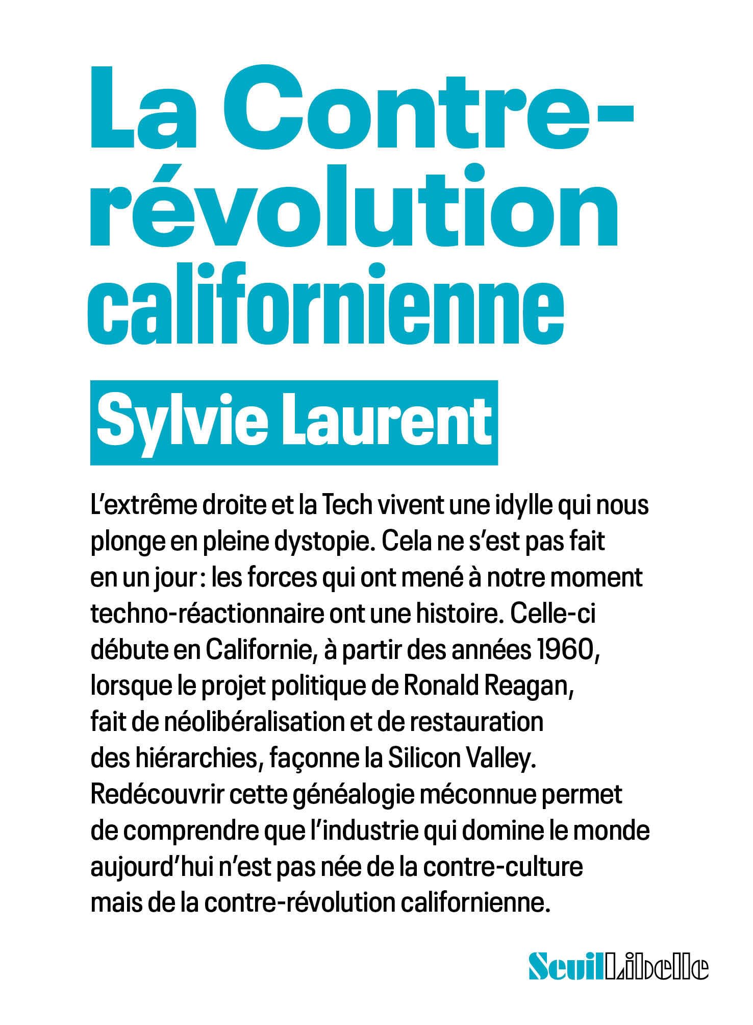 La Contre-révolution californienne 9782021588828